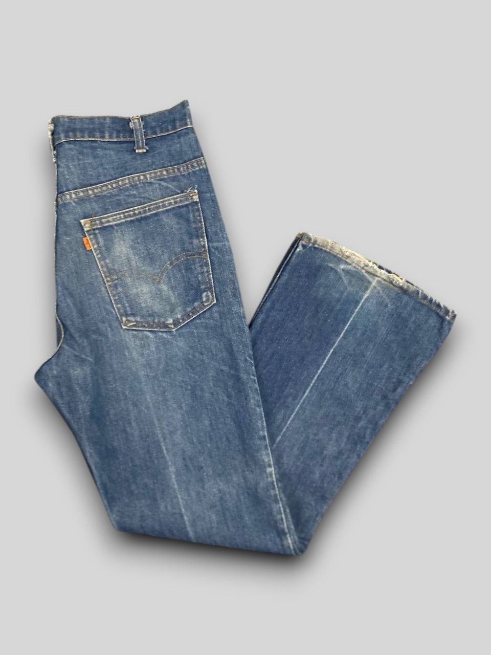 vintage 70s/80s levis 646 orange tab bootcut flare denim