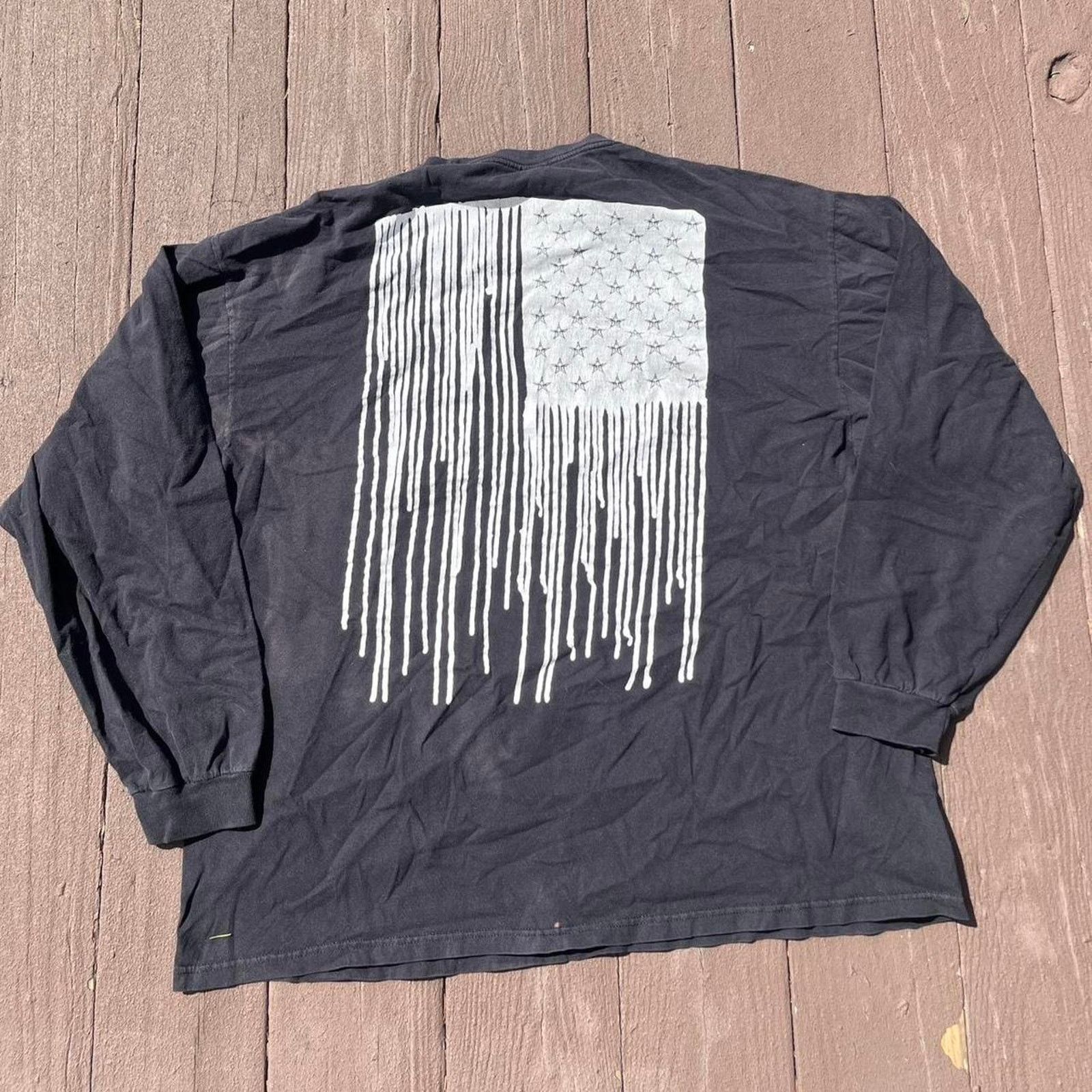 Obey Black Obey Long Sleeve Shirt Size US XXL / EU 58 / 5 - 4 Thumbnail