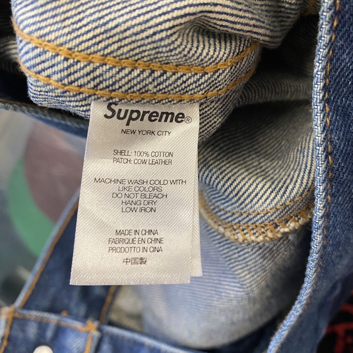 Supreme Supreme Bleach Denim Jacket Size US M / EU 48-50 / 2 - 5 Thumbnail