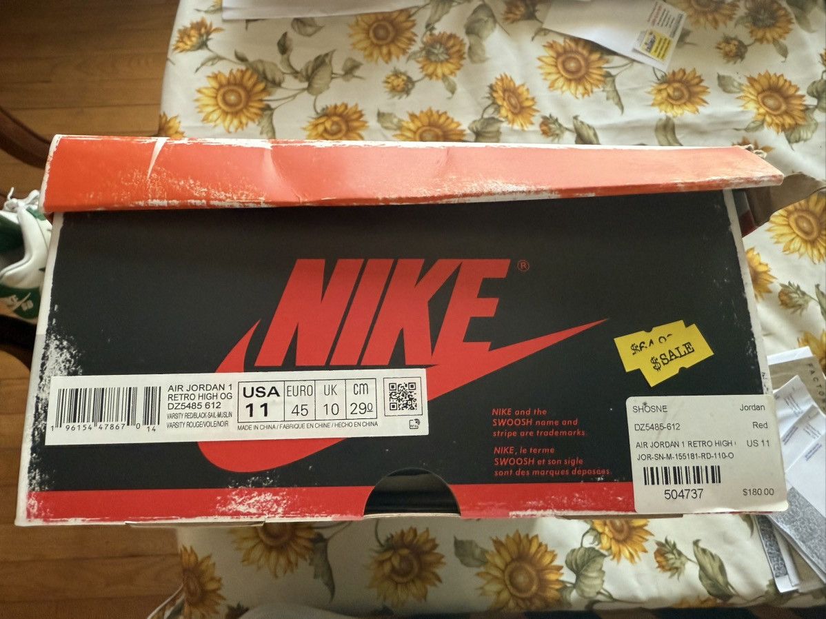 Jordan Brand Jordan 1 “Lost & Found” Chicago Size US 11 / EU 44 - 7 Thumbnail