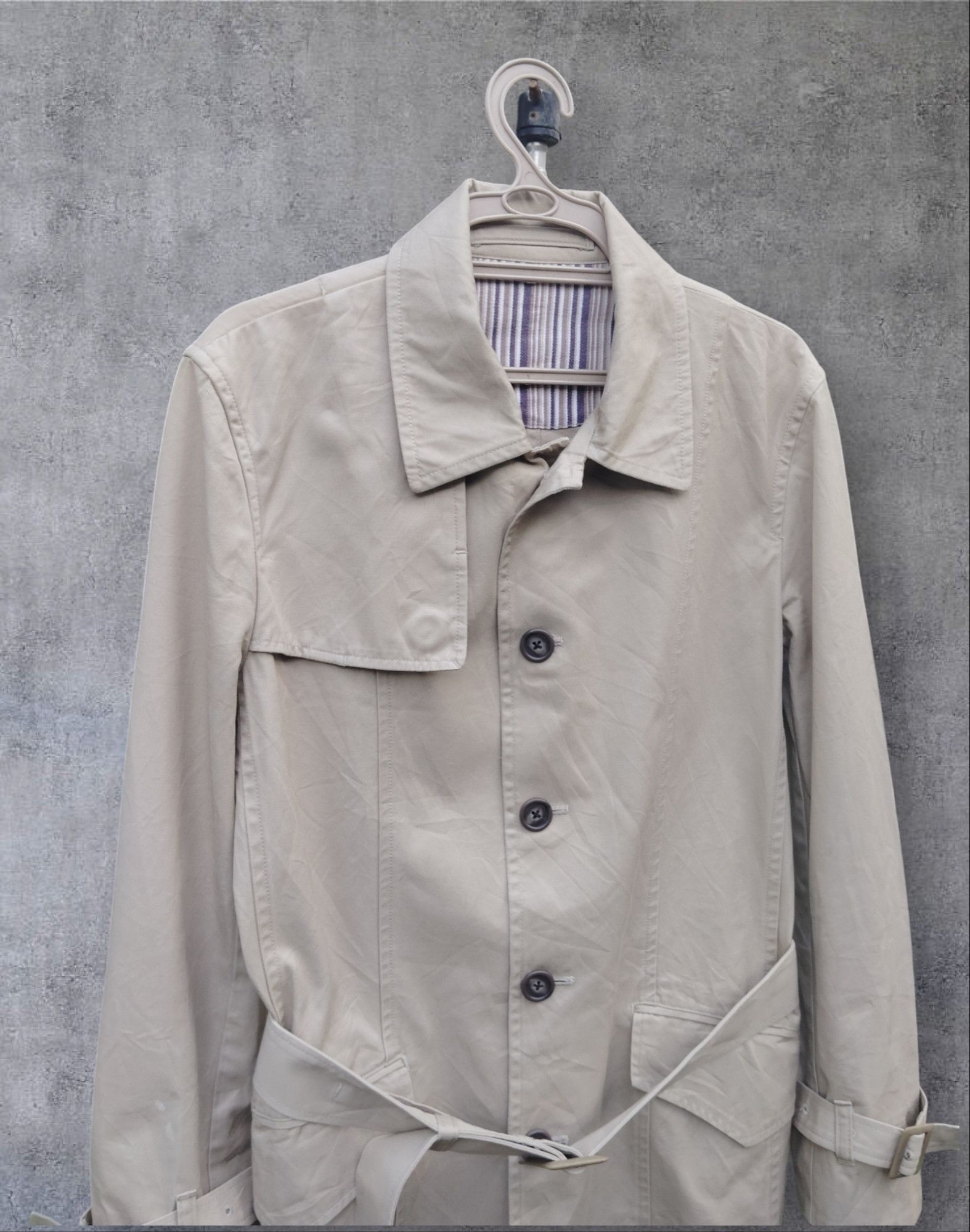 Japanese Brand × PPFM PPFM BEIGE TRENCH JACKET Size US M / EU 48-50 / 2 - 3 Thumbnail