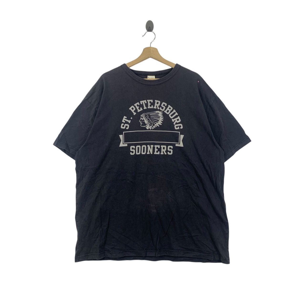 Champion CHAMPION ST. PETERSBURG SOONERS Baggy Tee Shirt Top Size US XXL / EU 58 / 5 - 1 Thumbnail