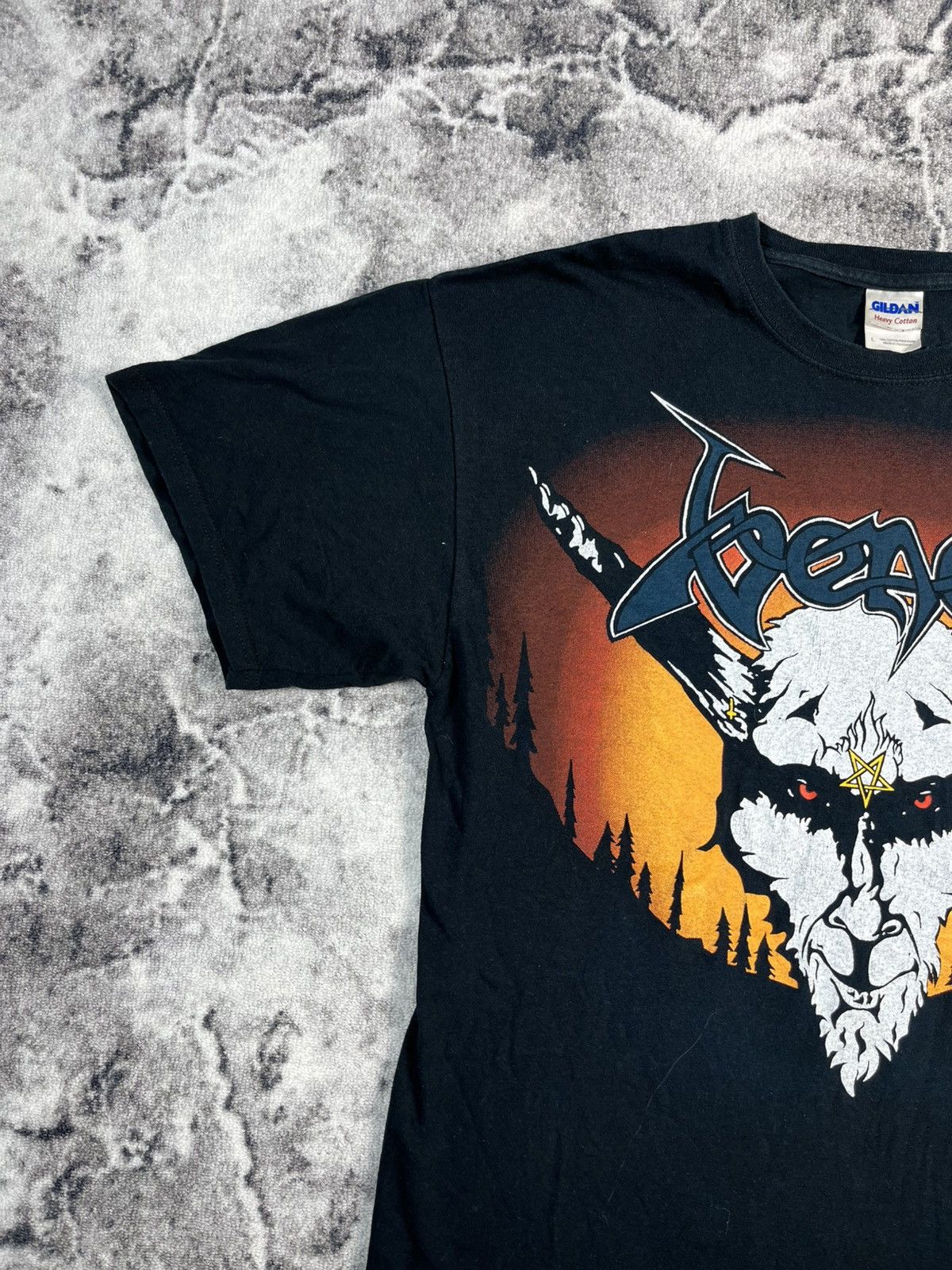 Band Tees Venom Legions 666 Black Metal Band T Shirt Size US L / EU 52-54 / 3 - 3 Thumbnail