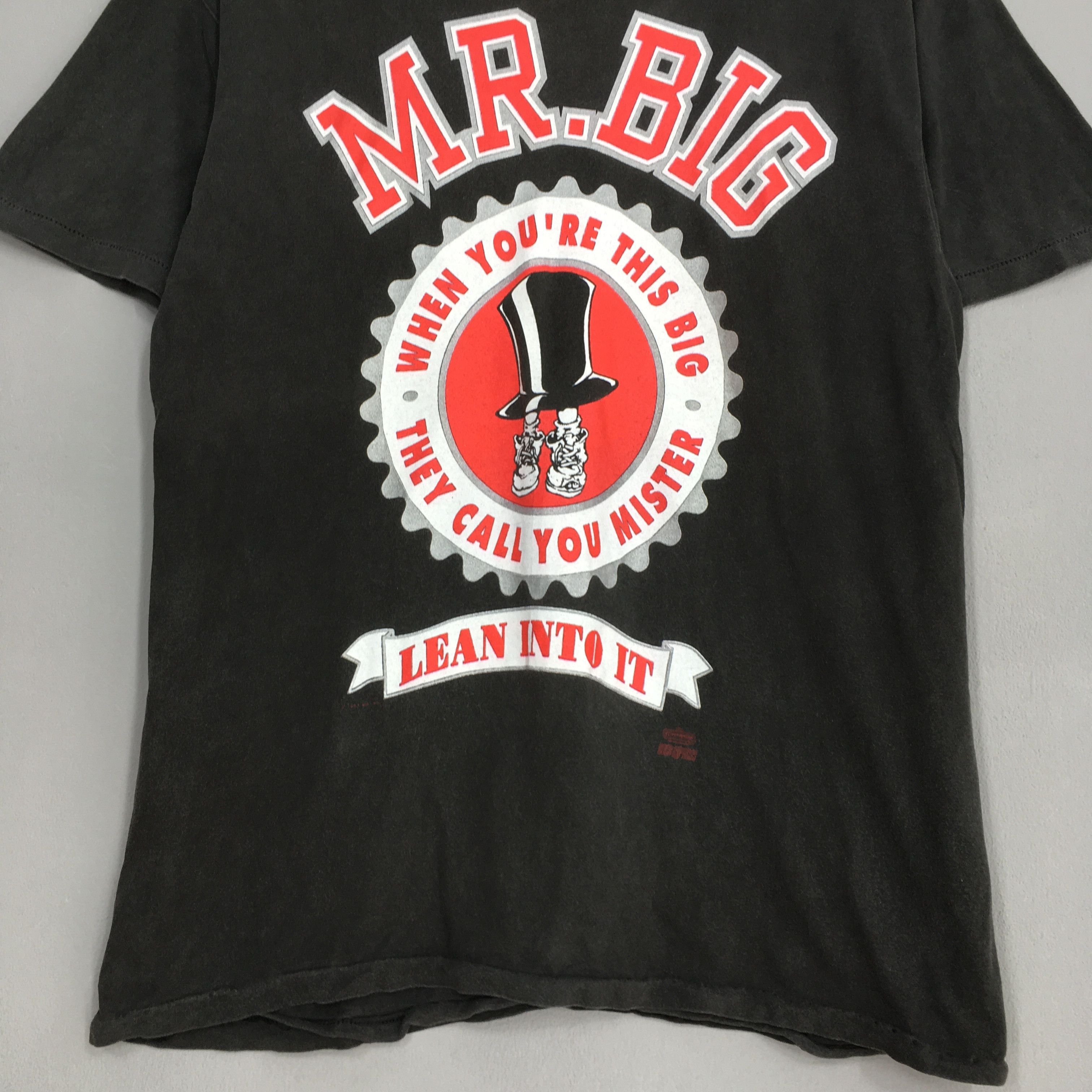 Band Tees Vintage MR BIG Band Lean Into It Tshirt Small Size US S / EU 44-46 / 1 - 3 Thumbnail