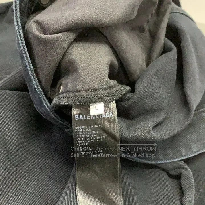 Balenciaga Balenciaga SS23 Black Wide-Leg Denim Pants. Size US 36 / EU 52 - 4 Thumbnail