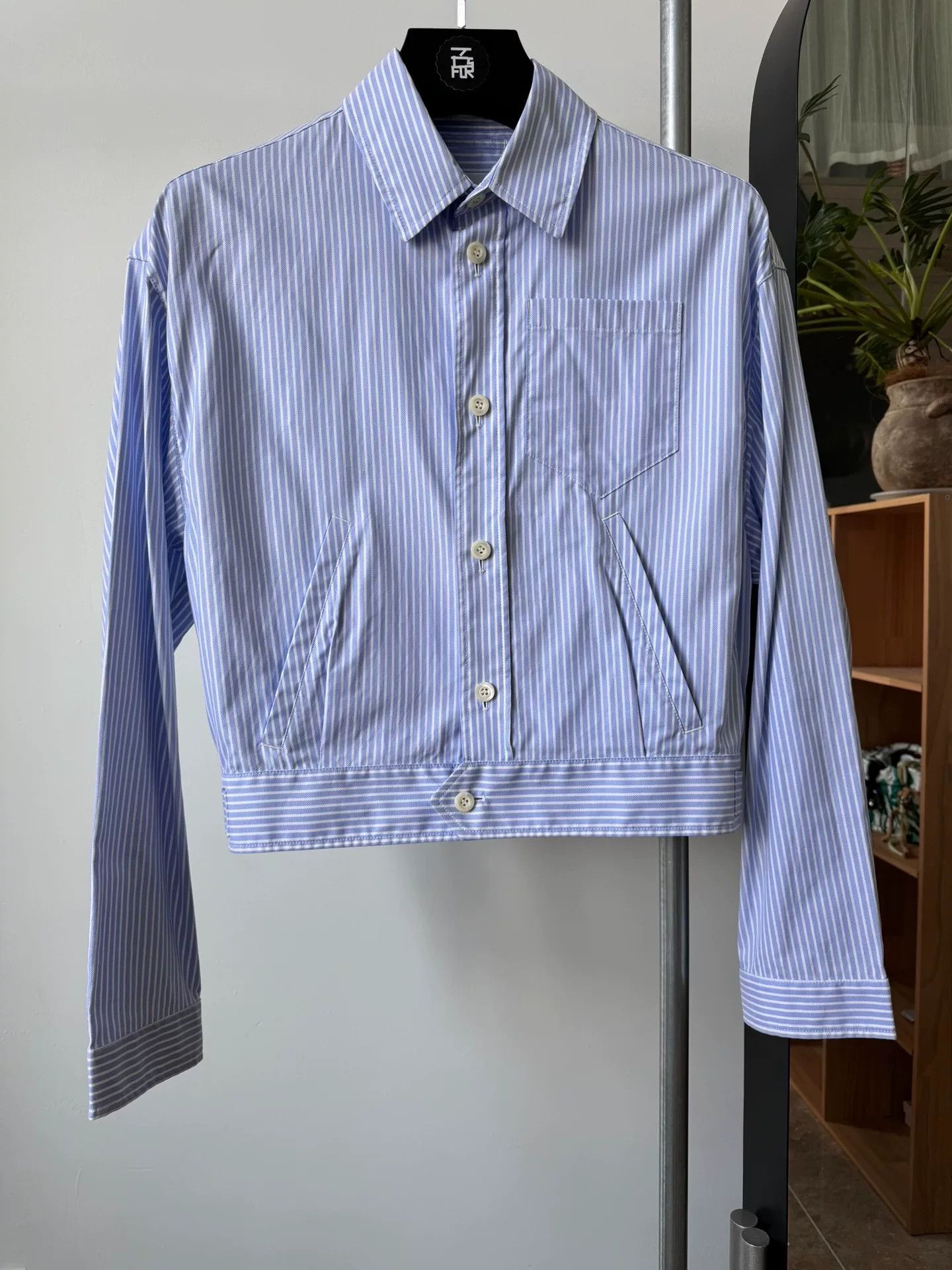 Prada PRADA SS20 Short Jacket Coat Size US S / EU 44-46 / 1 - 1 Thumbnail
