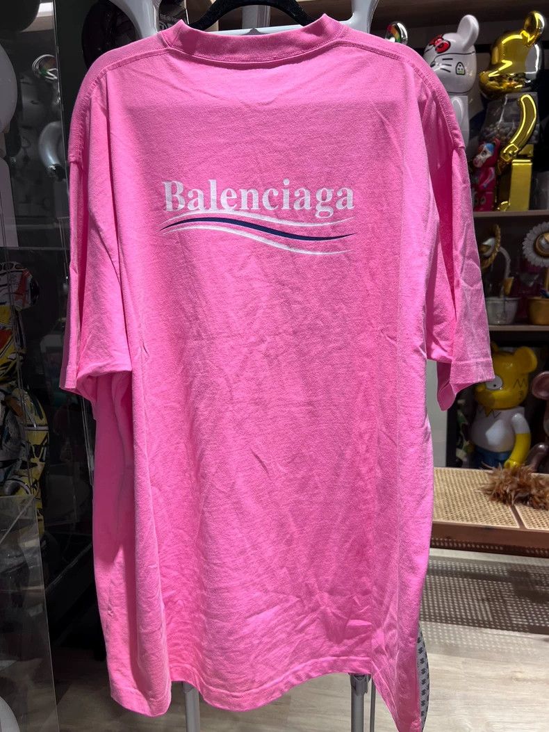 Balenciaga Balenciaga Fluorescent Pink Coke Short Sleeve New Size S Size US S / EU 44-46 / 1 - 5 Thumbnail