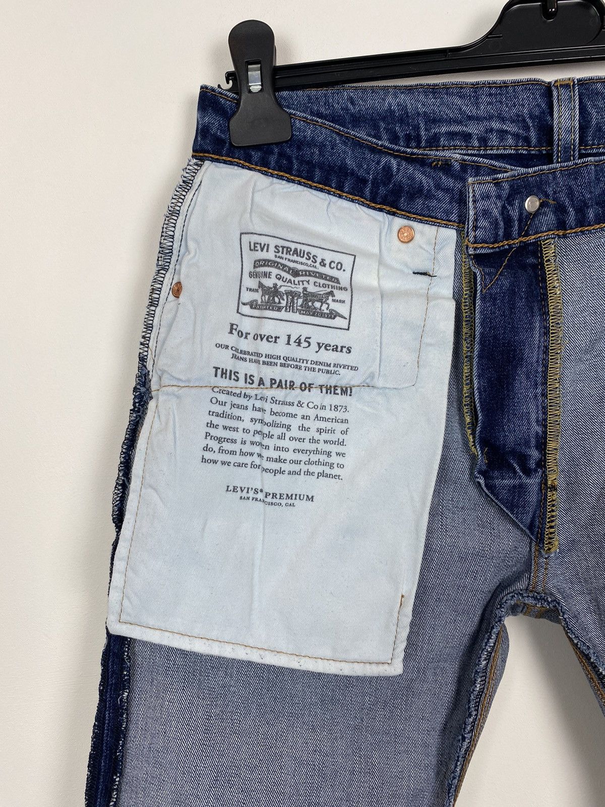 Levi's Levi’s Premium 502 W31 L30 Big E Denim Jeans Blue Size US 31 - 10 Thumbnail