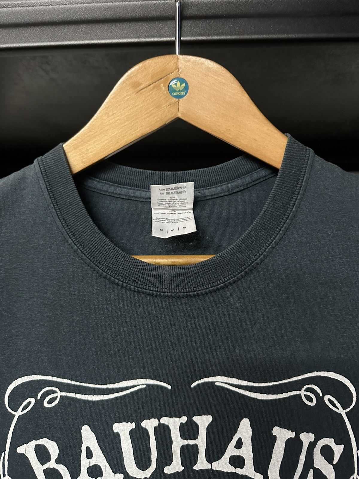 Band Tees Vintage Bauhaus Ropponhi Gothic Rock Sun Faded Tee Size US M / EU 48-50 / 2 - 6 Thumbnail