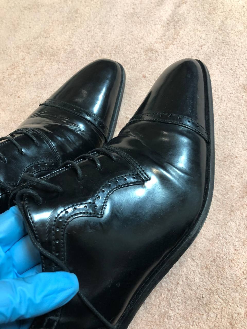 Versace Vintage Versace Streetwear Casual Leather Shoes Size 11 Size US 11 / EU 44 - 12 Thumbnail