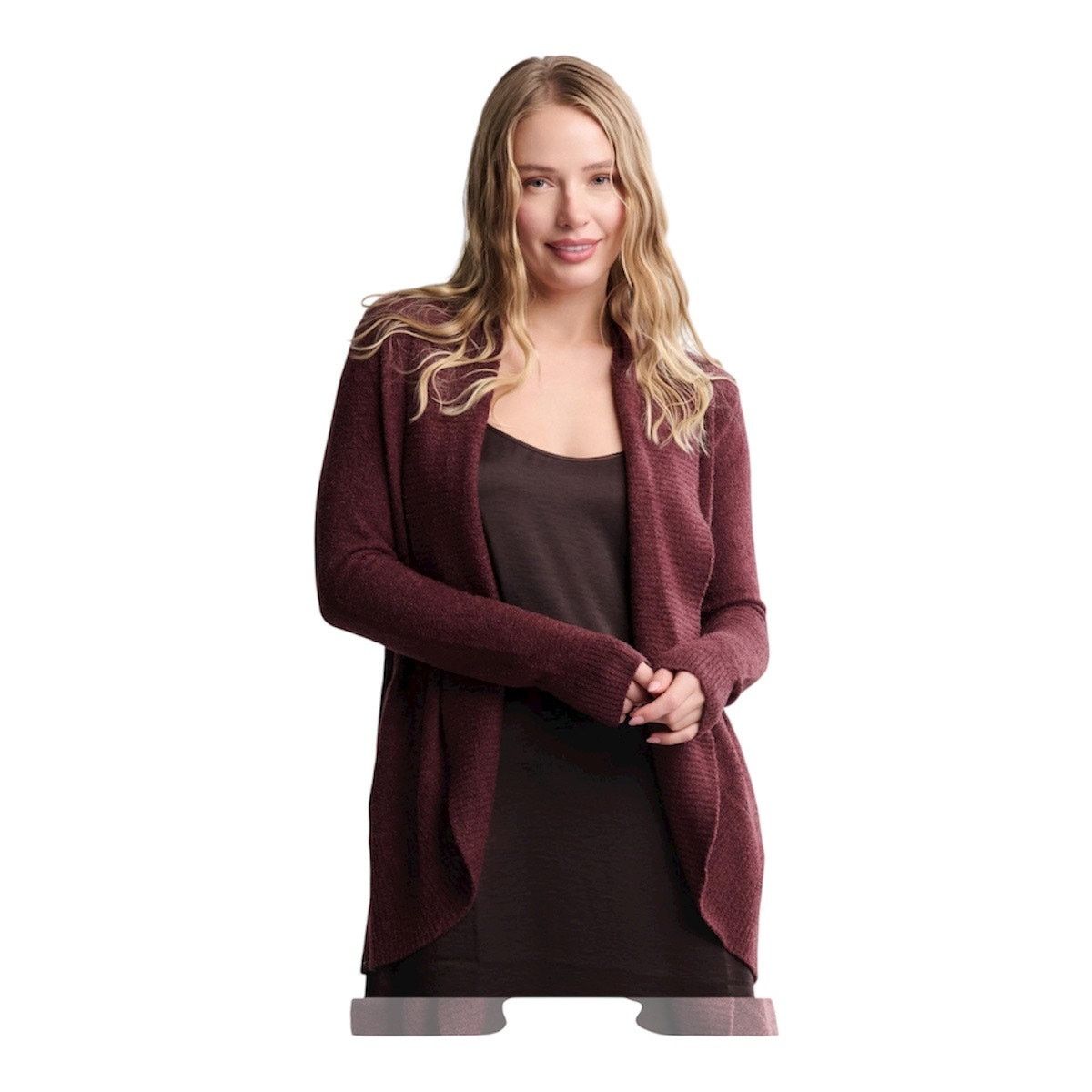 Other Barefoot Dreams CozyChic Lite Circle Cardigan Small NWOT Size S / US 4 / IT 40 - 1 Thumbnail