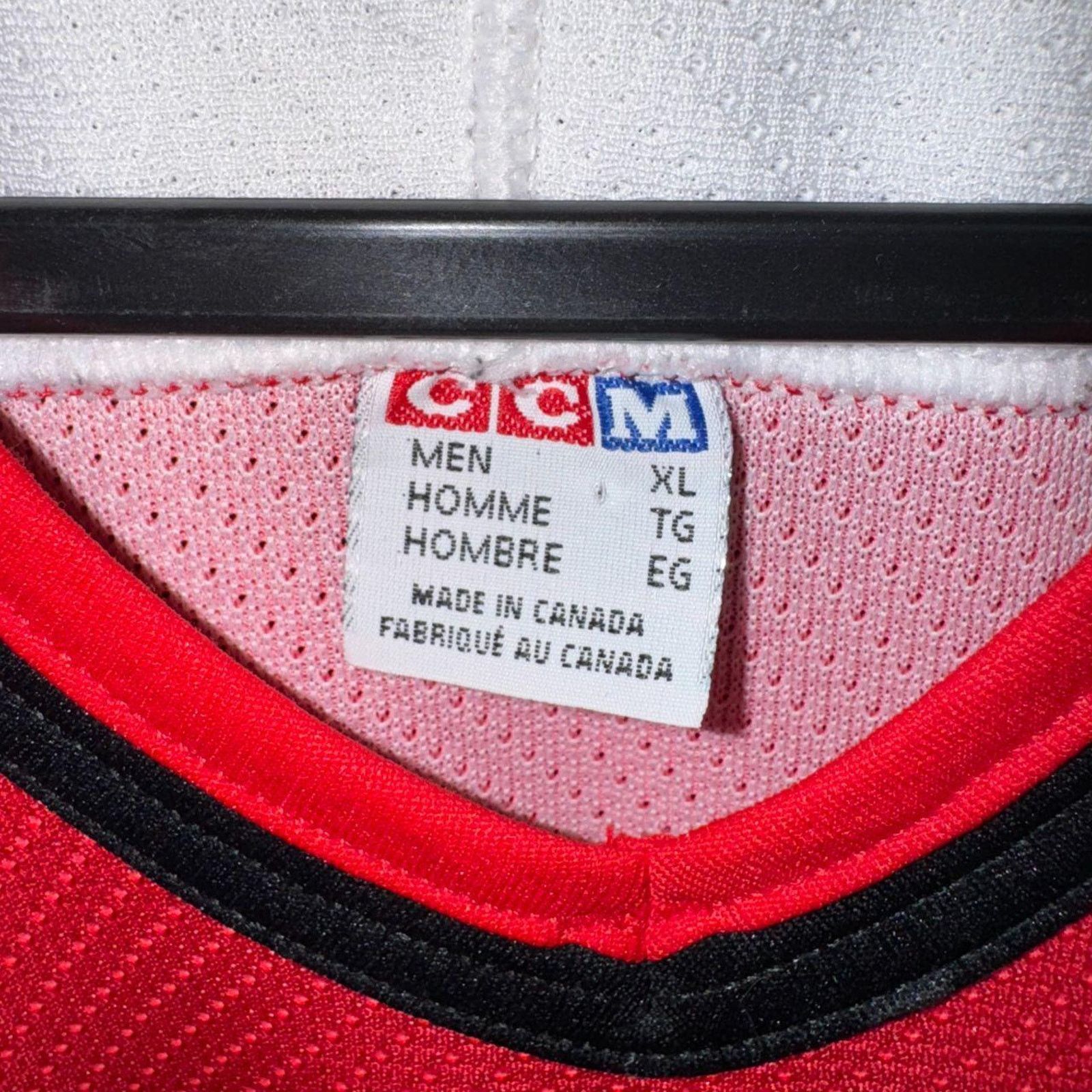 Vintage Vintage y2k napierville flame 1990s canada hockey jersey Size US XL / EU 56 / 4 - 3 Thumbnail