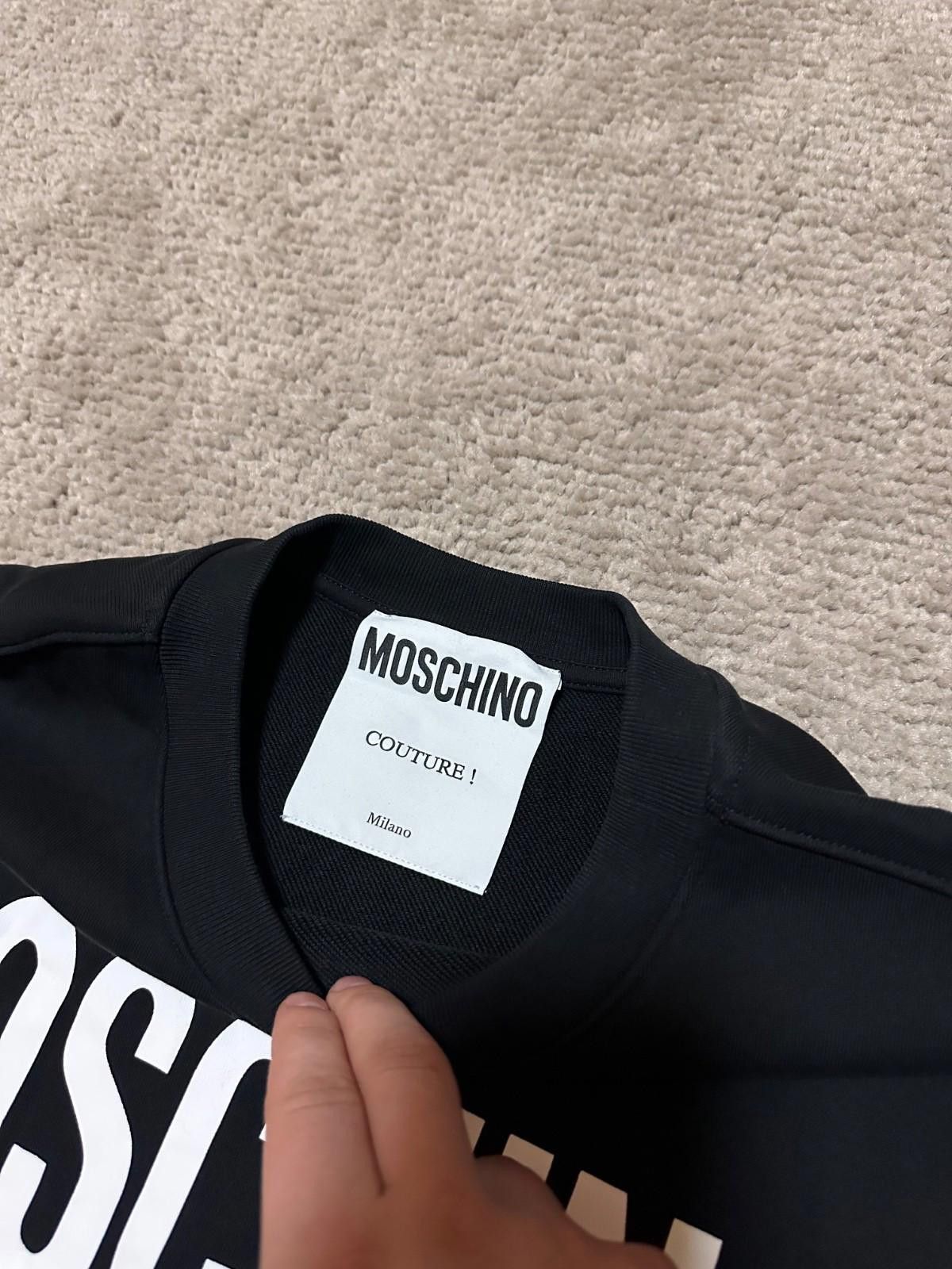 Moschino Moschino Sweatshirt Black Printed sz 48 Mens Size US M / EU 48-50 / 2 - 5 Thumbnail