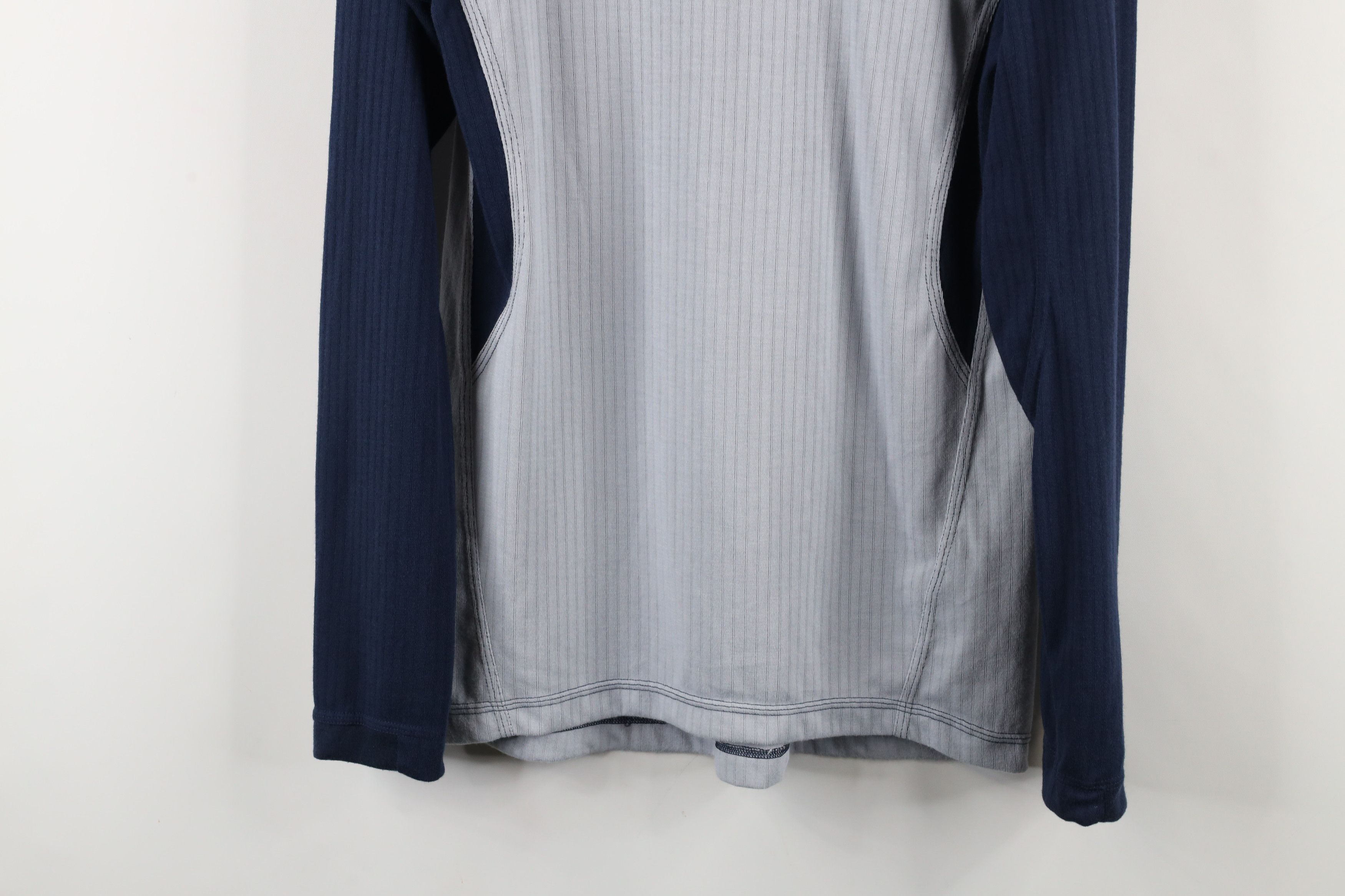 Nike × Vintage Vintage Nike Baseball Swoosh Ribbed Long Sleeve T-Shirt Size US M / EU 48-50 / 2 - 3 Thumbnail