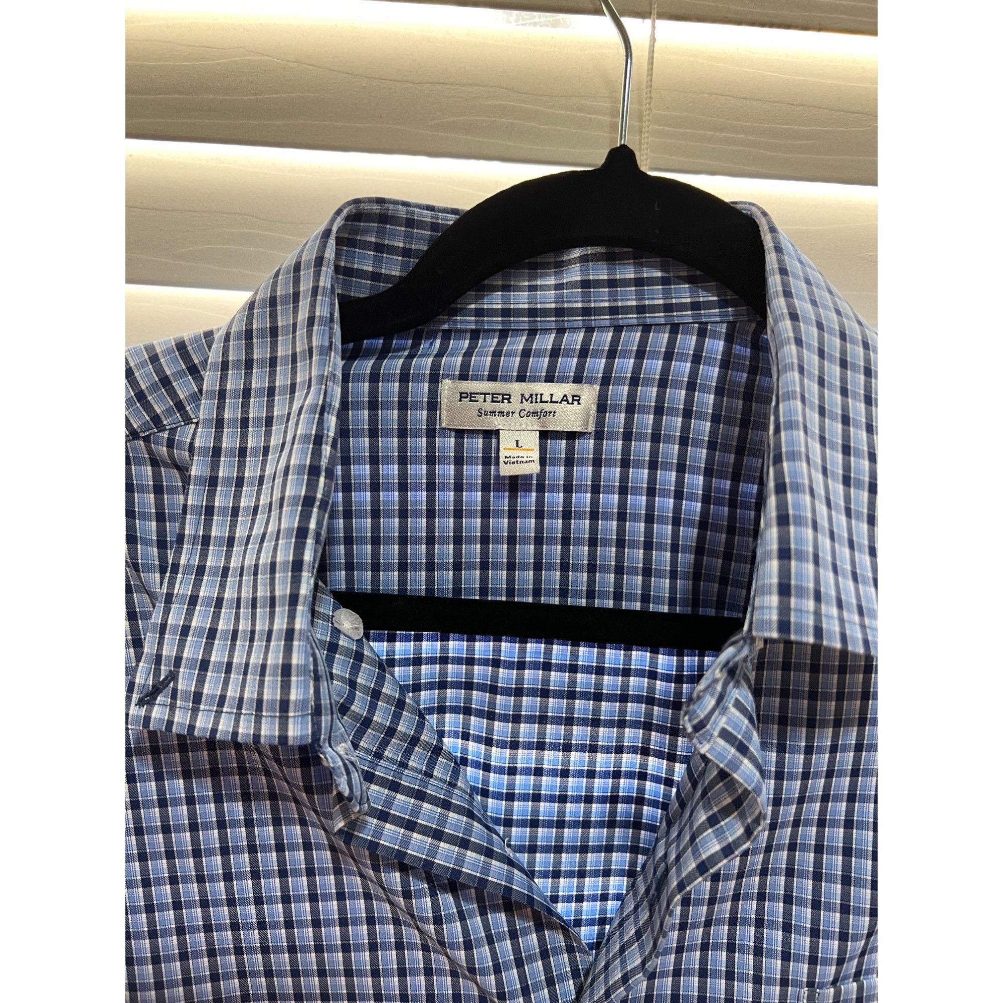 Peter Millar Peter Millar Summer Comfort Long Sleeve Button Up Shirt - Si Size US L / EU 52-54 / 3 - 2 Thumbnail