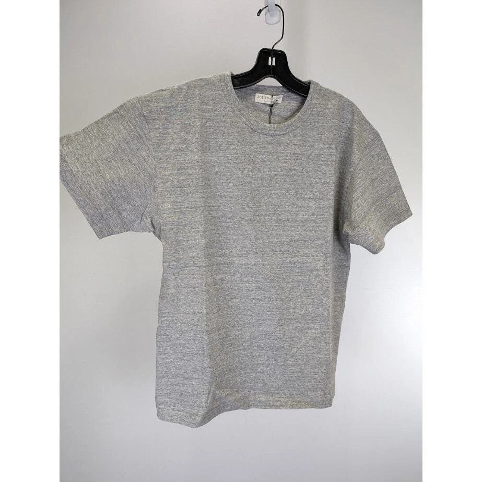 Bottega Veneta o1rshd1 Sunrise Light Cotton T-Shirt in Gray Size US S / EU 44-46 / 1 - 6 Thumbnail