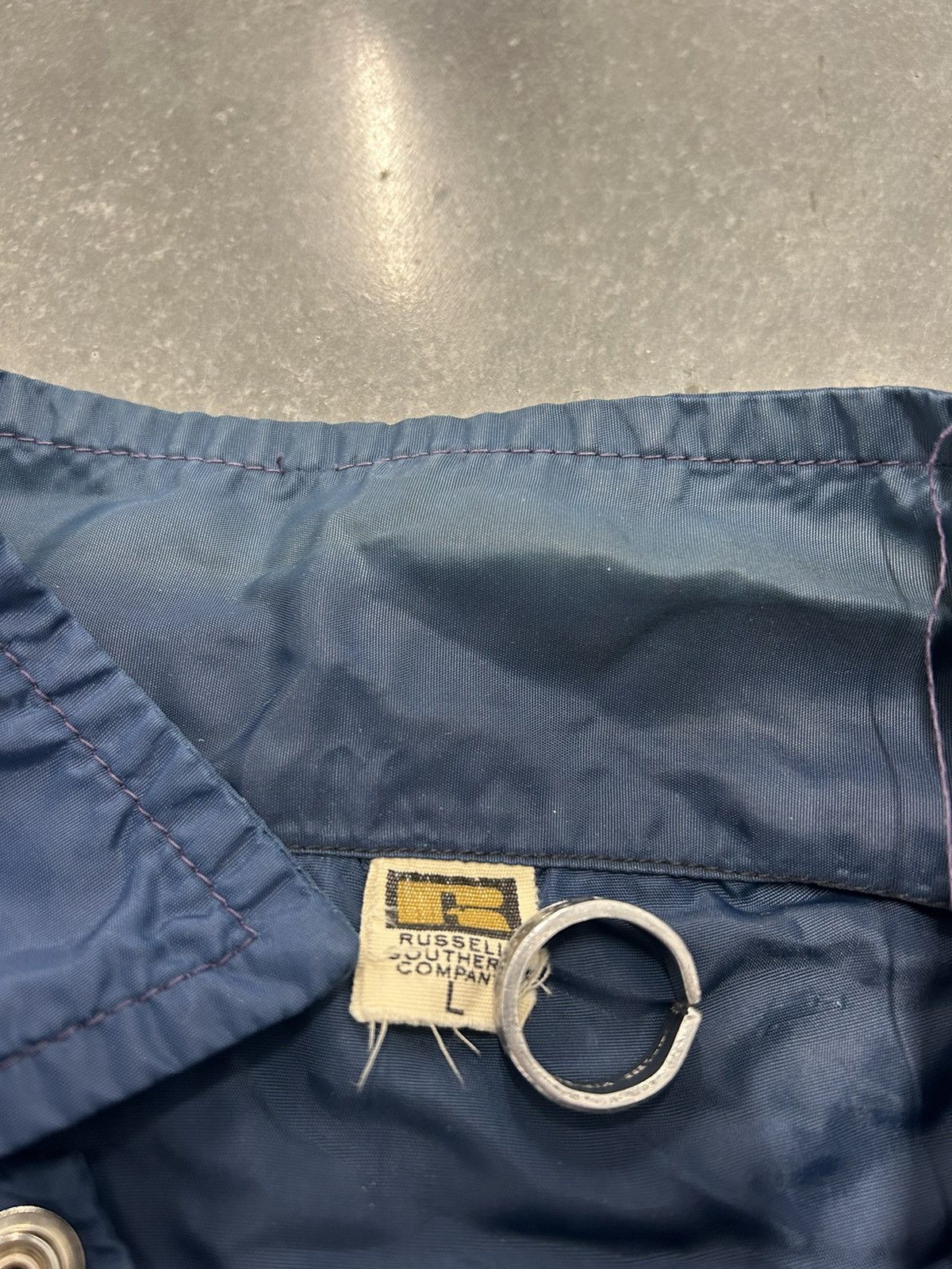 Russell Athletic × Vintage Vintage Russel 1960s nylon jacket Size US L / EU 52-54 / 3 - 4 Thumbnail