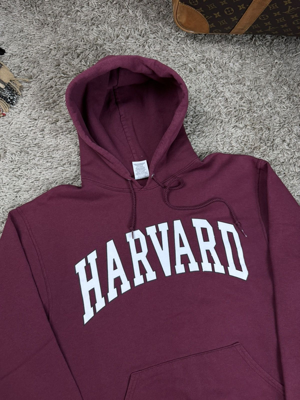 Jerzees Vintage hoodie Jerzees Harvard University original item Size US L / EU 52-54 / 3 - 2 Thumbnail