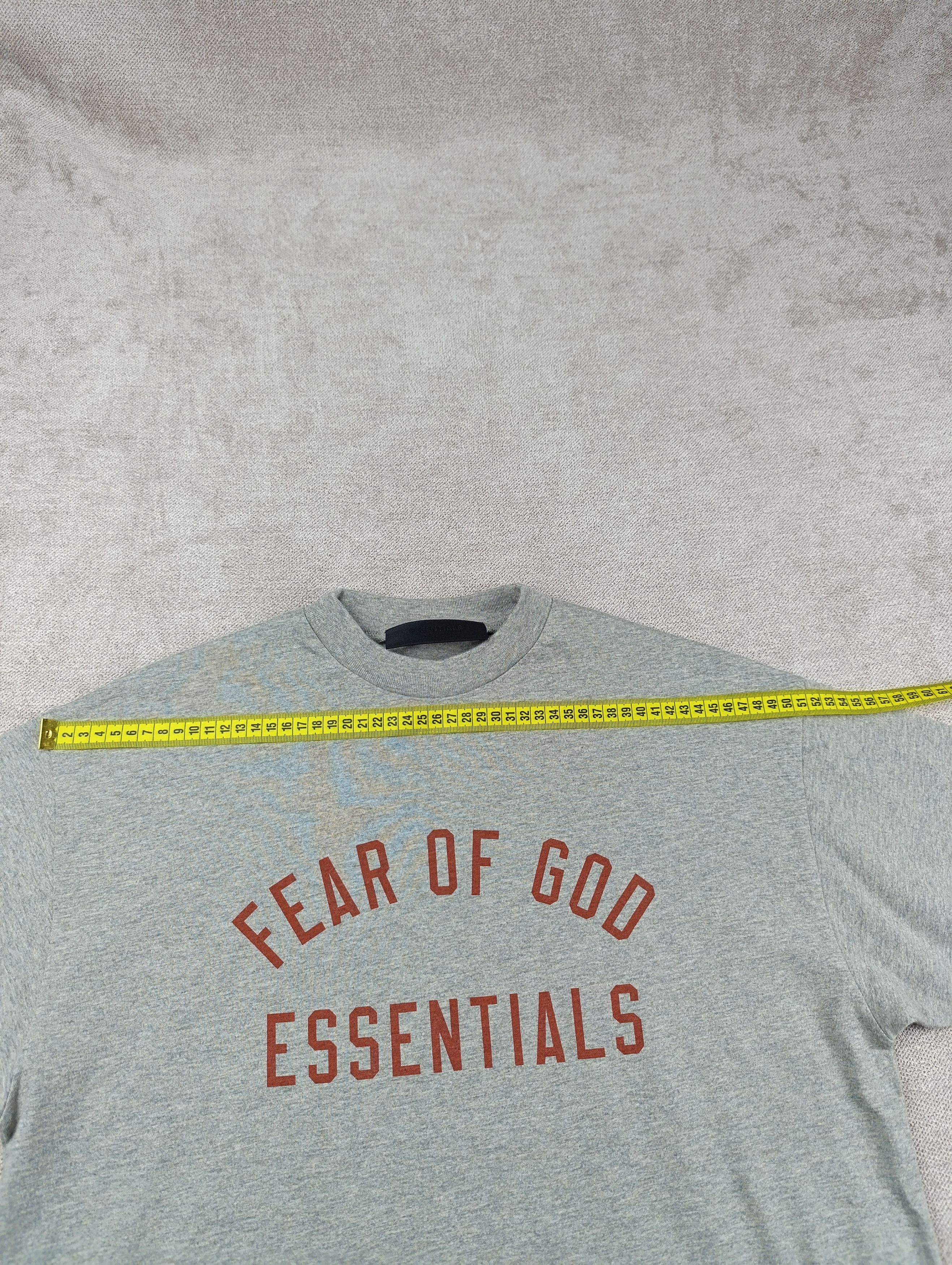 Fear of God Auth. FEAR OF GOD ESSENTIALS Tri-Blend Crewneck Womens Tee Size L / US 10 / IT 46 - 15 Thumbnail