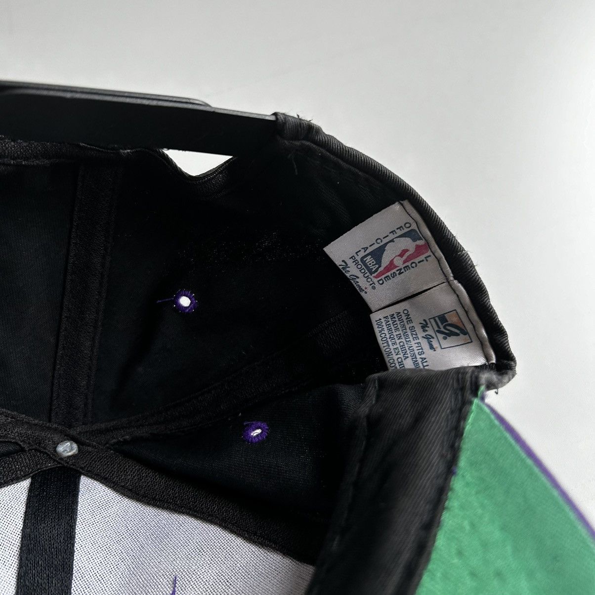 NBA × Vintage Vintage 90s Toronto Raptors NBA Embroidered Snapback Rare Size ONE SIZE - 4 Thumbnail