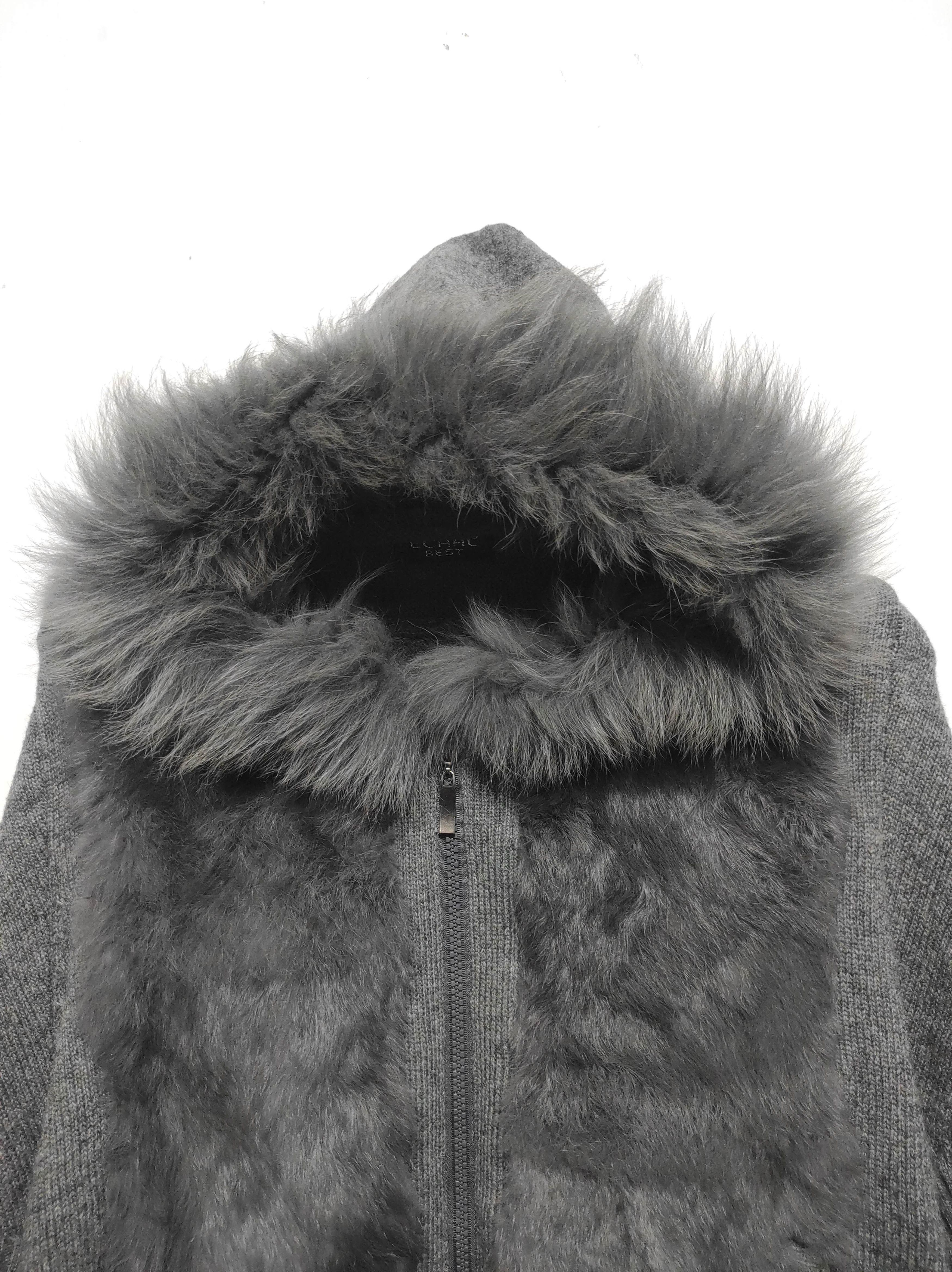 If Six Was Nine Ecafil Best Batwing Fox Fur Hoodie IfSixWasNine LGB style Size M / US 6-8 / IT 42-44 - 3 Thumbnail