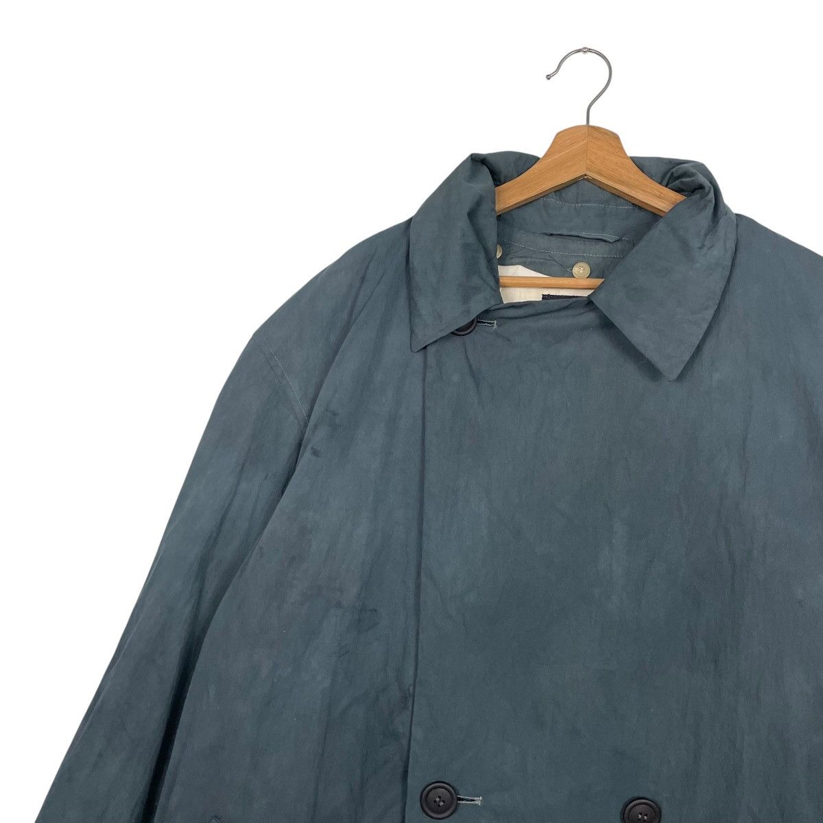 Issey Miyake Issey Miyake Double Breasted Overcoat Size US M / EU 48-50 / 2 - 7 Thumbnail