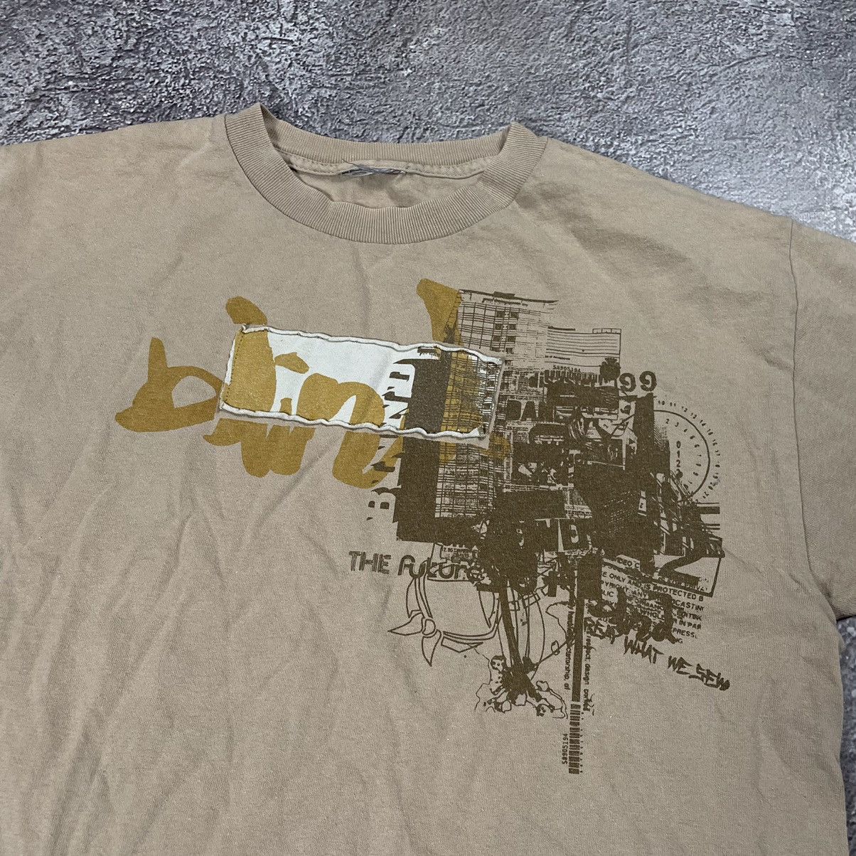Vintage Vintage Y2K Sun Faded Graphic Tee Abstract Print Streetwear Size US M / EU 48-50 / 2 - 3 Thumbnail