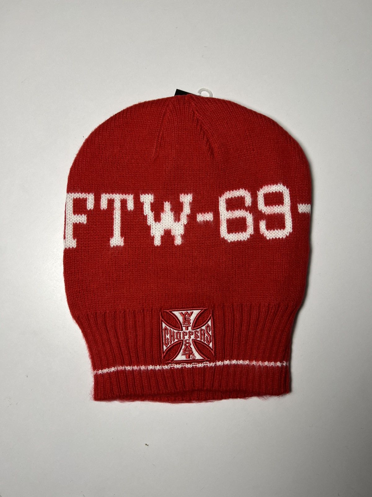 West Coast Choppers West Coast Choppers malteese iron cross beanie Size ONE SIZE - 2 Thumbnail