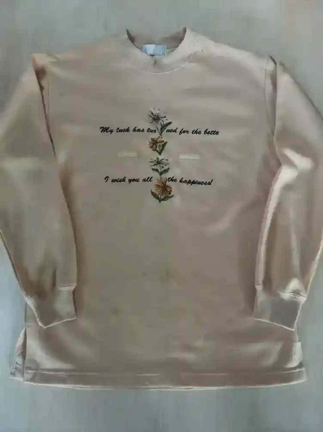 Vintage Shao De Hua Sweatshirt Tops