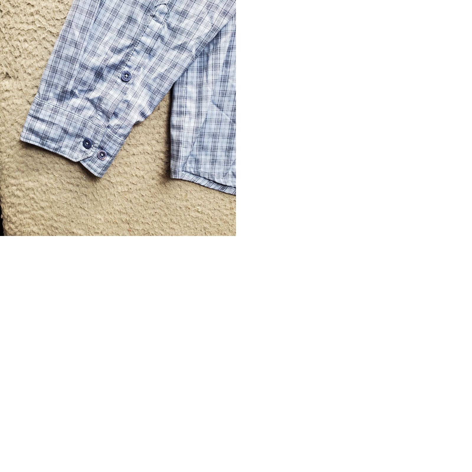 Vintage L.L. Bean Mens XL Vented Fishing Shirt Plaid Lined Regular Button-Up Folded Breathable Pockets Stretch Shirt Size US XL / EU 56 / 4 - 9 Thumbnail