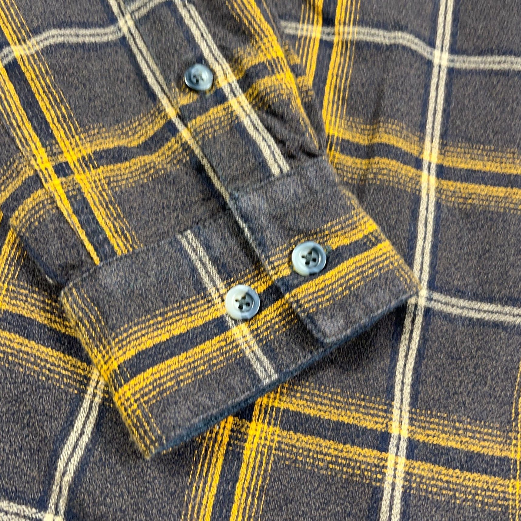 Carbon2Cobalt Carbon 2 Cobalt Shirt Men Small Brown Plaid Button Up Cotton Adult Regular Long Sleeve Casual Camp Size US S / EU 44-46 / 1 - 5 Thumbnail