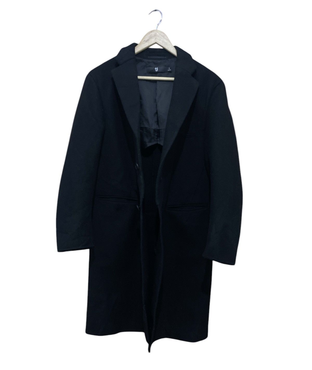 Jil Sander × Uniqlo Uniqlo Jil Sander +J Wool Blend Chesterfield Coat Size US S / EU 44-46 / 1 - 3 Thumbnail