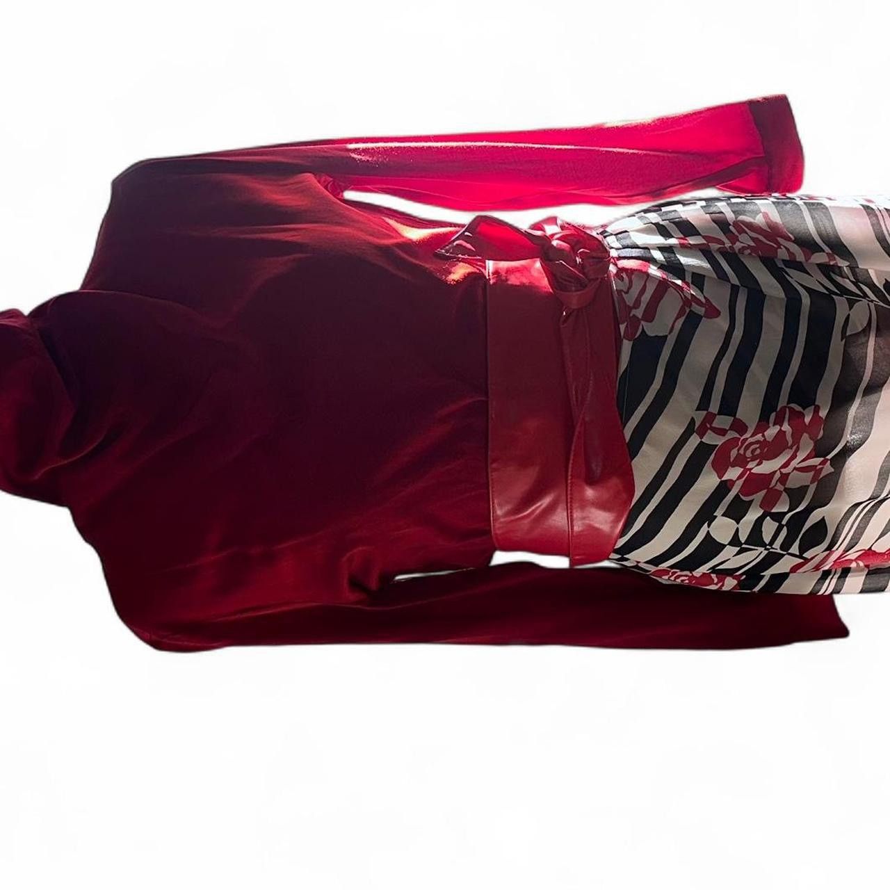 Oscar De La Renta Oscar De La Renta Vintage zebra abstract & 🌹 Silk Maxi 6 Size 28" / US 6 / IT 42 - 5 Thumbnail
