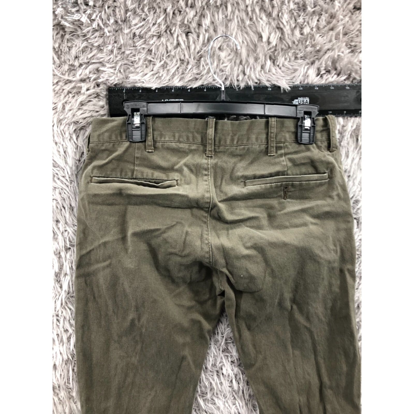 J.Crew J.Crew Mercantile Chino Pants Mens 30x30 Green Slimming Comfort 5-Pocket Workwear Flat Front Straight Leg Button Zipper Logo Vintage: No Size US 30 / EU 46 - 7 Thumbnail