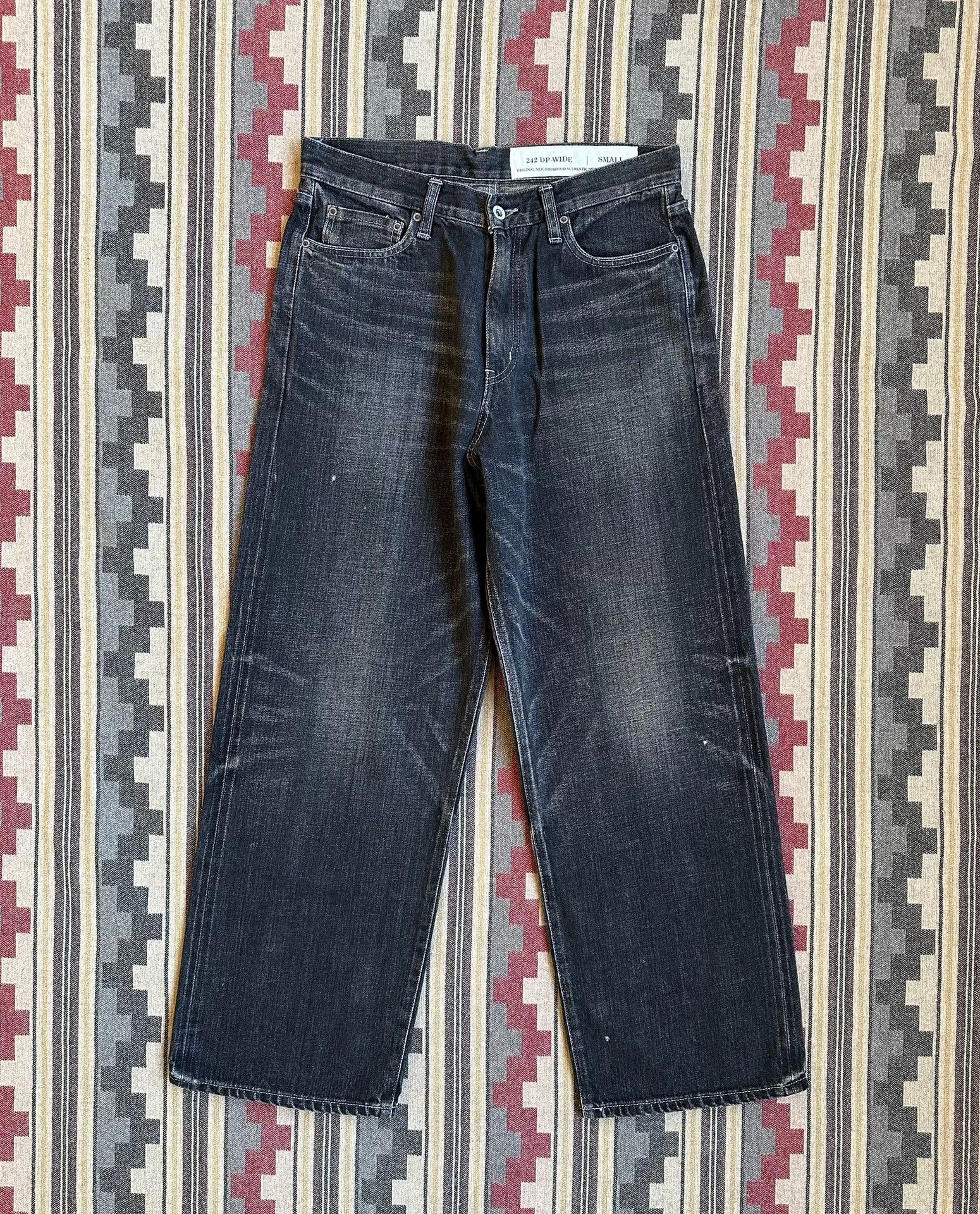 Neighborhood neighborhood washed denim vintage style pants Size US 26 / EU 42 - 1 Thumbnail