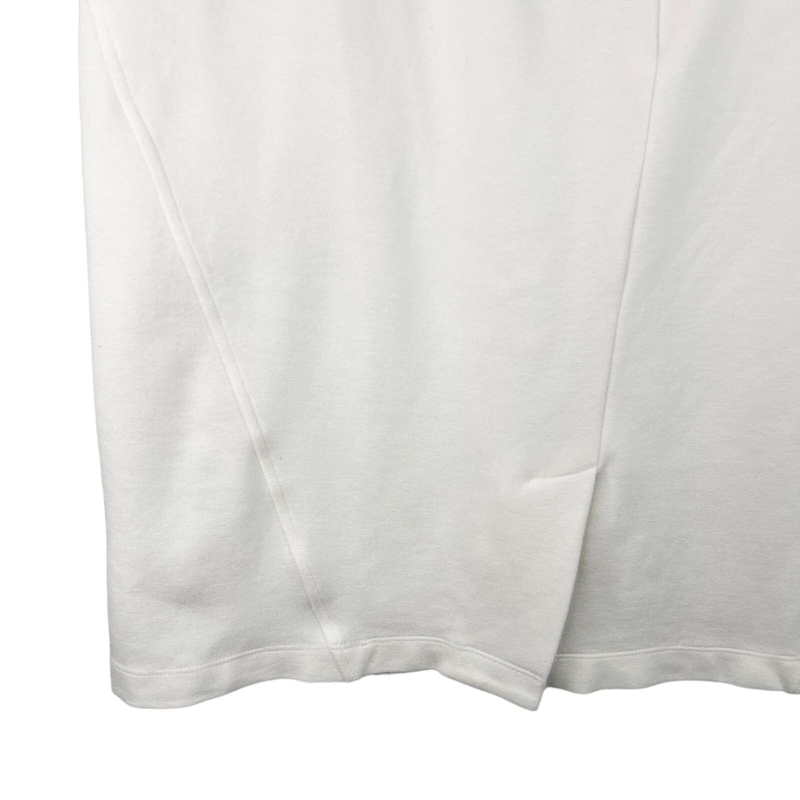 J.McLaughlin J McLaughlin Leslie Pencil Skirt 8 Off White Stretch New Size 30" / US 8 / IT 44 - 8 Thumbnail