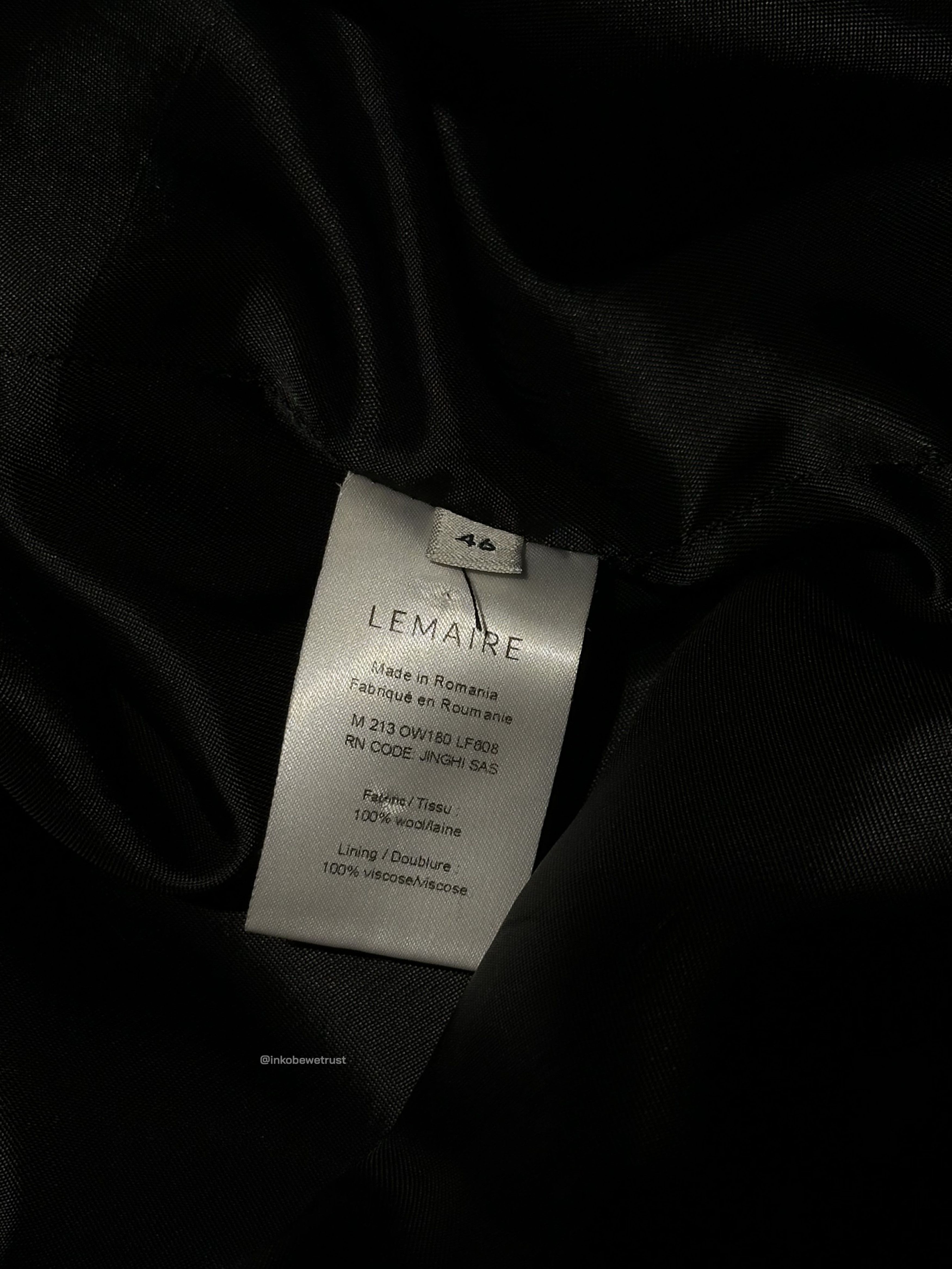 Lemaire Wool Shirt Jacket Size US S / EU 44-46 / 1 - 7 Thumbnail