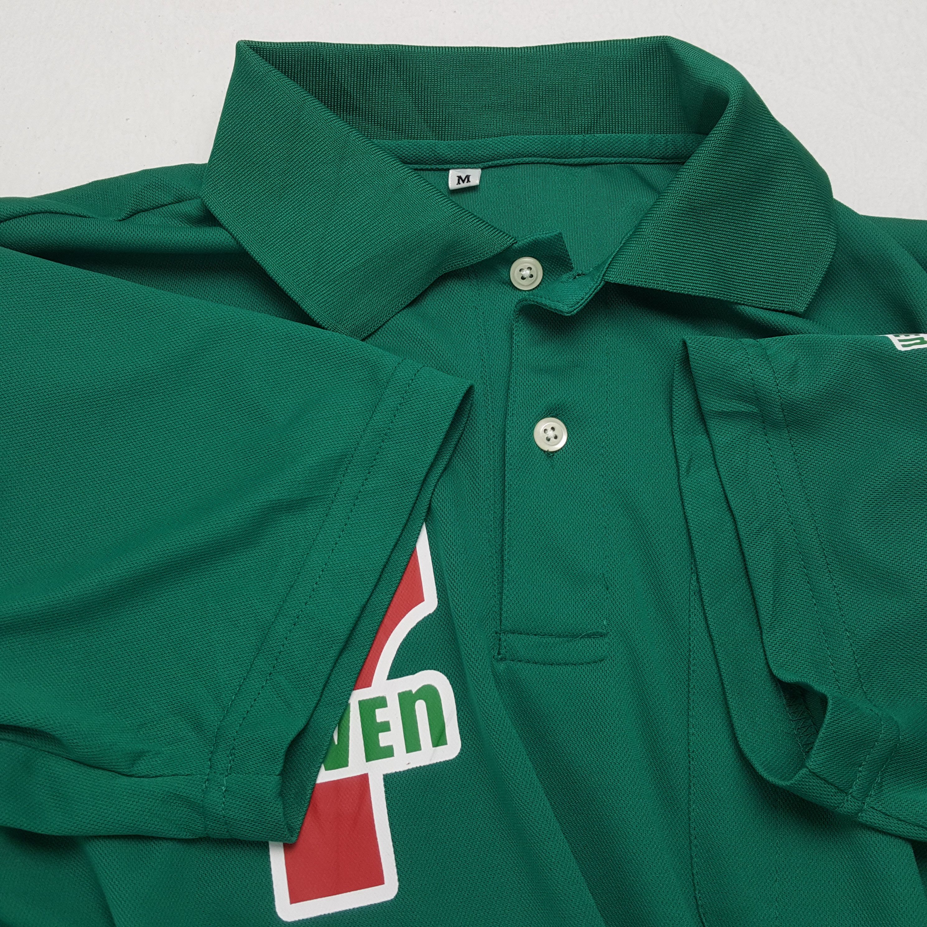 Vintage 7 ELEVEn Japanese Workers Workwear Polos Size US M / EU 48-50 / 2 - 7 Thumbnail