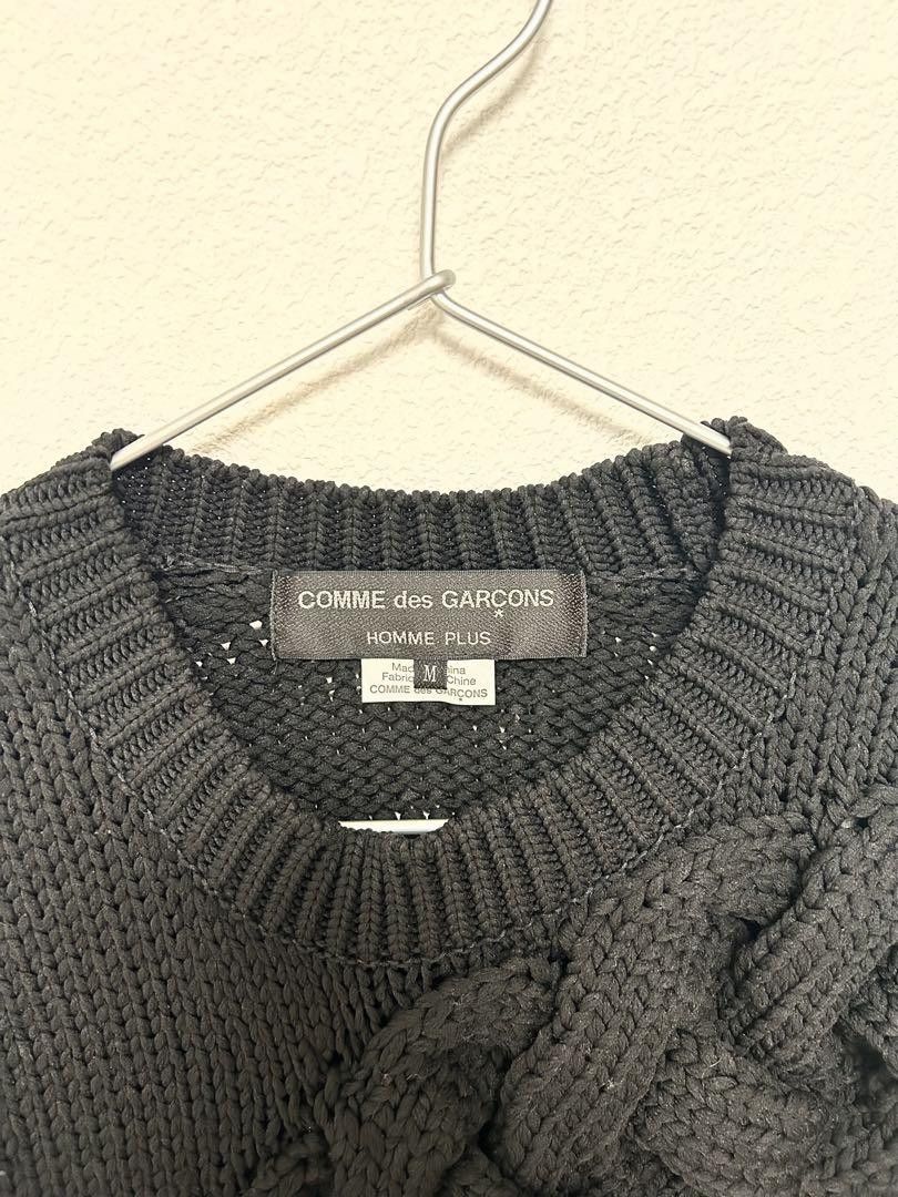 Comme des Garcons × Comme des Garcons Homme Plus comme des garcons homme plus braid cable knitL-N009 Size US M / EU 48-50 / 2 - 3 Thumbnail
