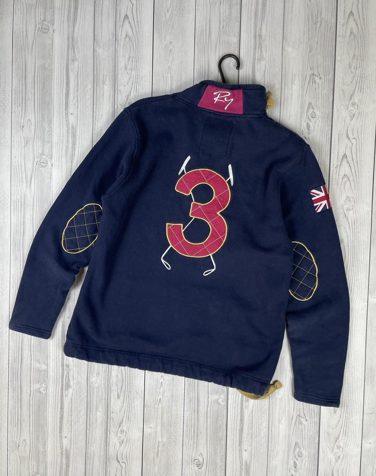 Vintage Vintage Rugby jersey big logo ralph lauren Rydale size L Size US L / EU 52-54 / 3 - 1 Thumbnail