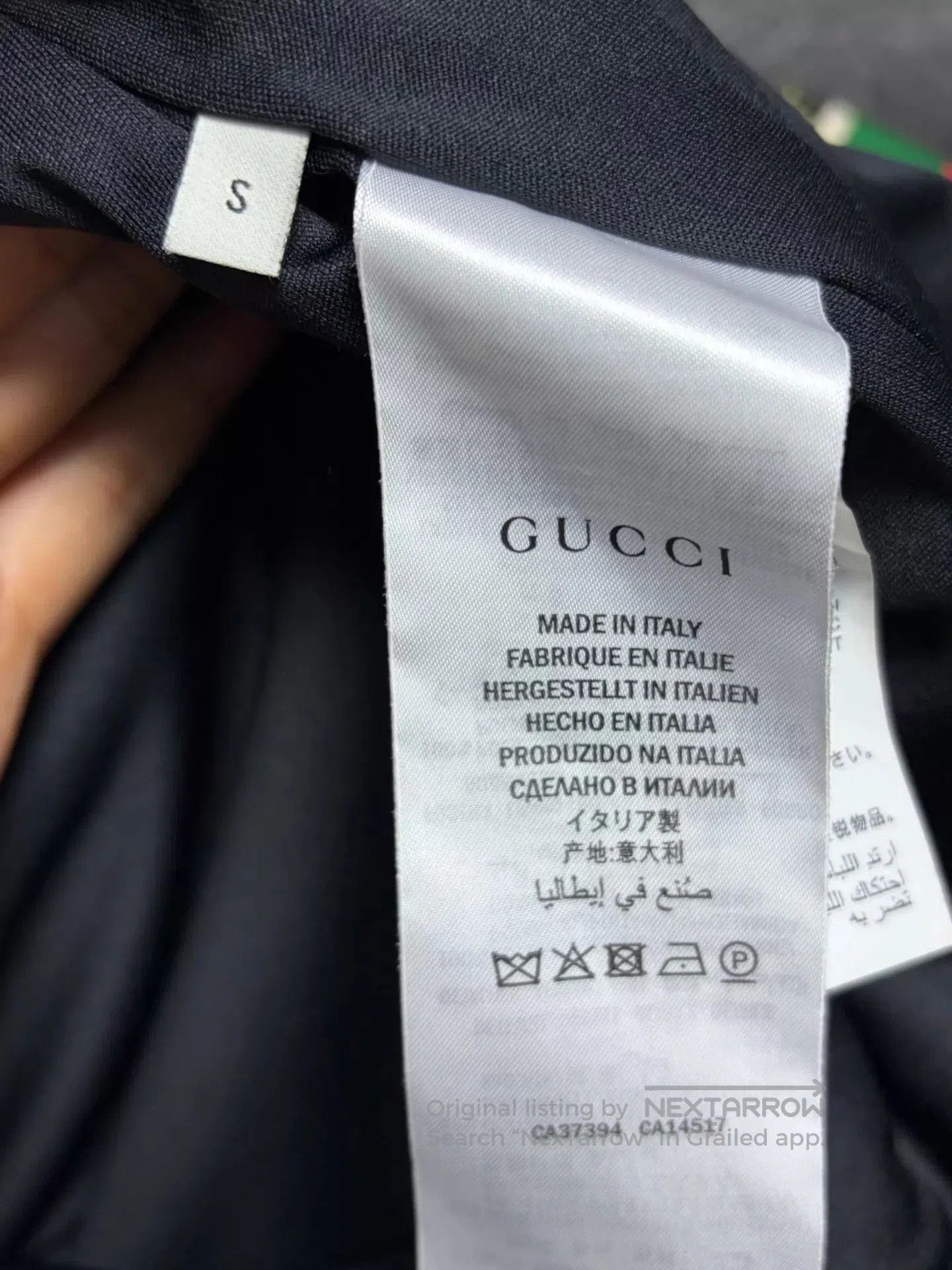 Gucci Multi Zip-Up Light Jacket with Star & Stripe Design. Size US S / EU 44-46 / 1 - 4 Thumbnail