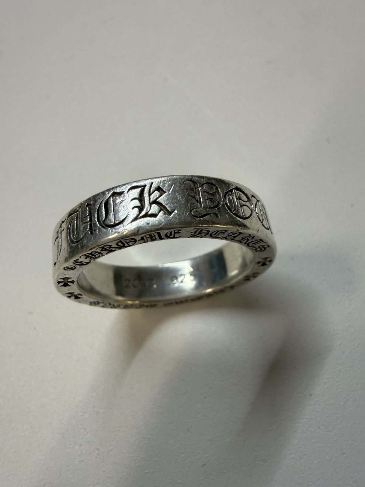 Chrome Hearts Chrome Hearts Fuck You 6 mm Spacer Ring | Grailed