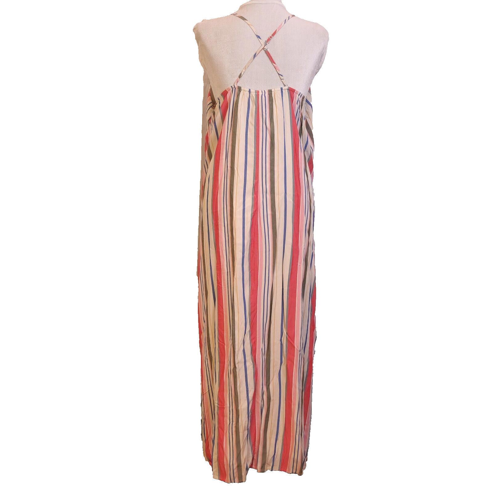 Old Navy OLD NAVY Size L Maxi Dress Criss Cross Back Size L / US 10 / IT 46 - 4 Thumbnail