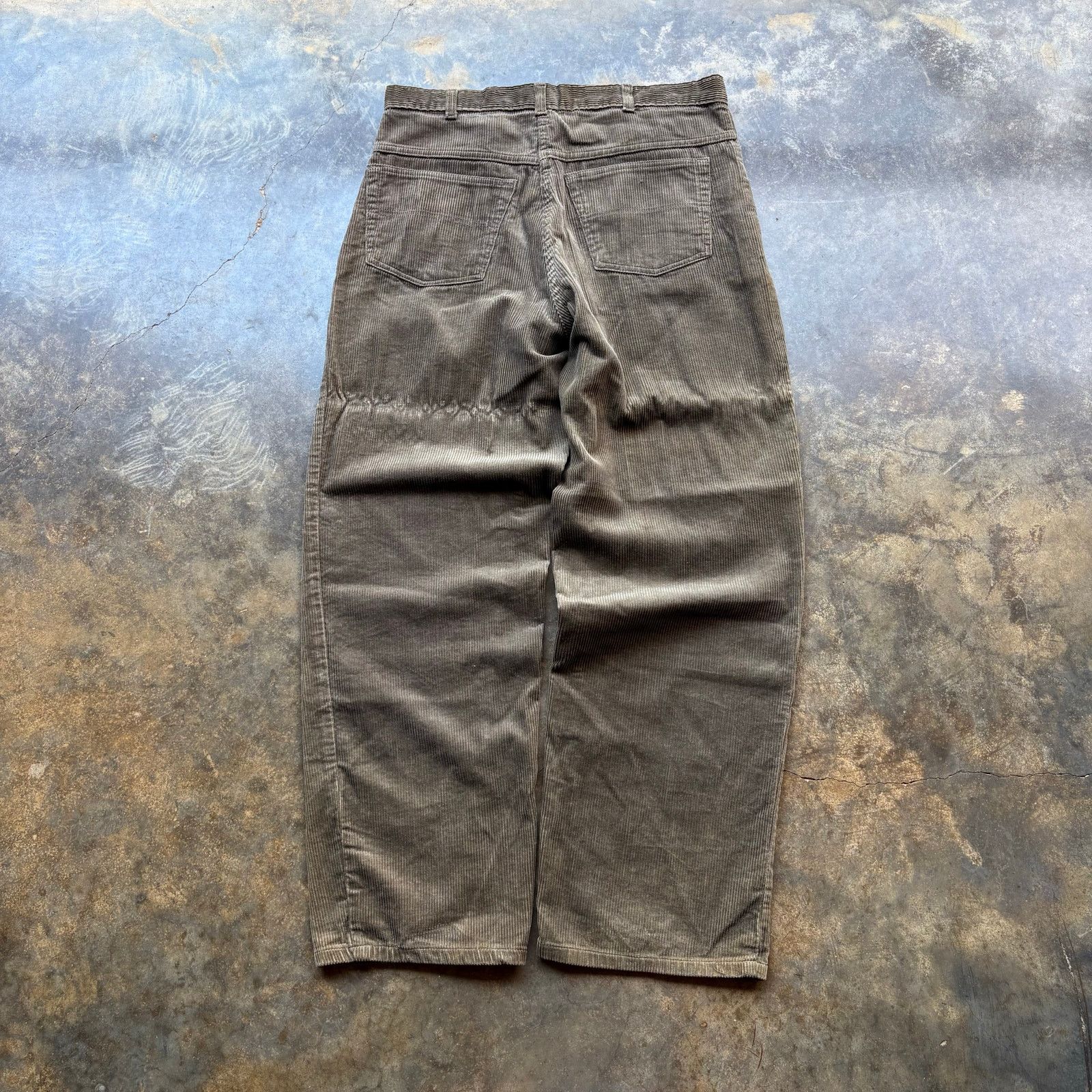 Faded Glory Cool Vintage Baggy Jumbo Corduroy Pants Size US 36 / EU 52 - 1 Thumbnail