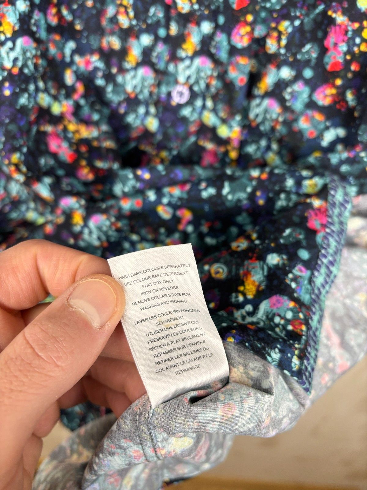 Other Blake Mill Multicolor Pattern Short Sleeve Shirt Size US XL / EU 56 / 4 - 11 Thumbnail