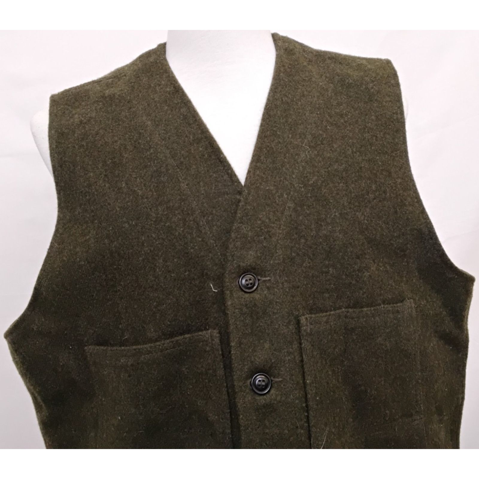 Filson Filson Vest Mackinaw Wool Green Men's XXL Prof. Repair Size US XXL / EU 58 / 5 - 5 Thumbnail
