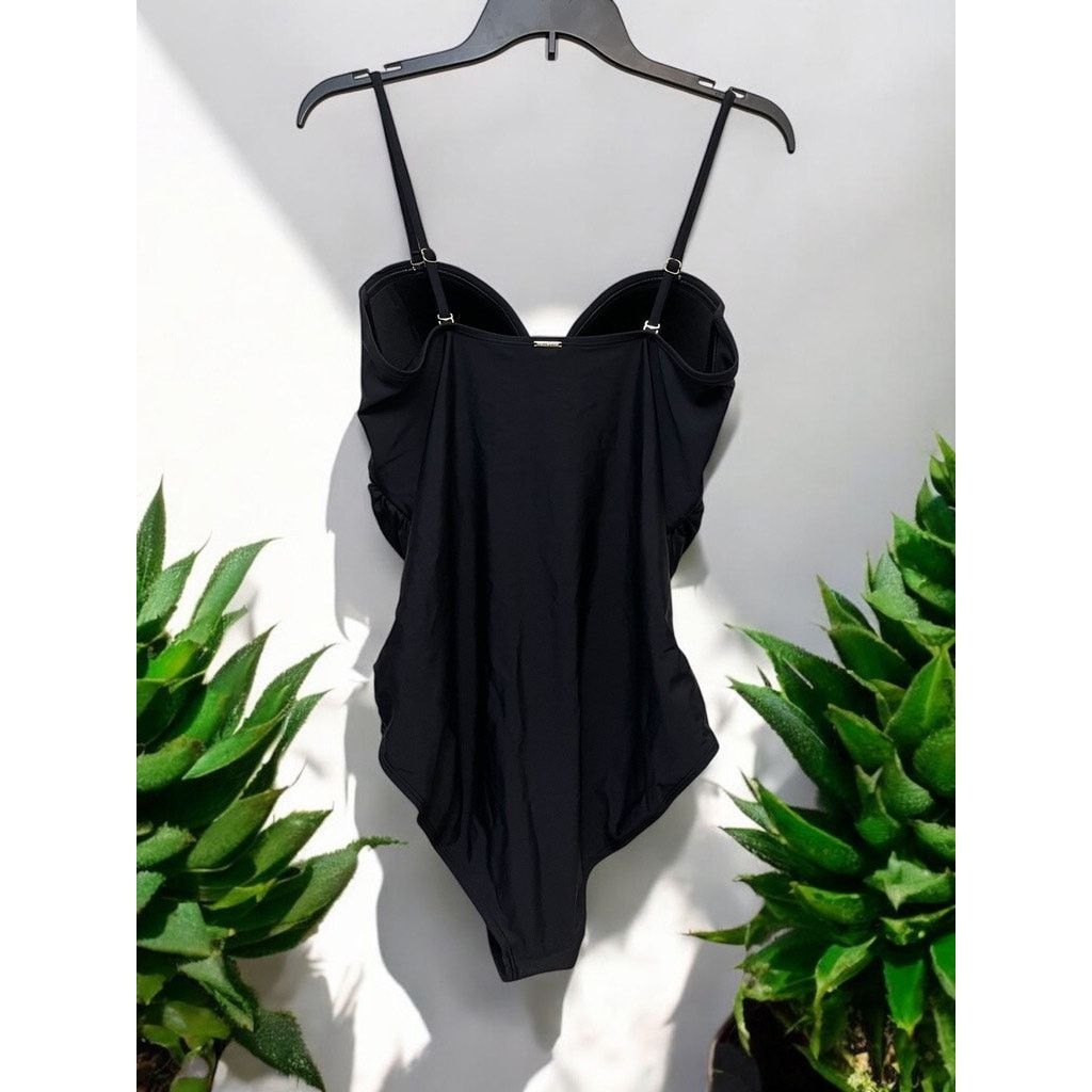 Unknown London RELLECIGA Black 1 Piece Bathing Suit Swimsuit 3XL Swimwear Size 3XL / US 20-22 - 2 Thumbnail