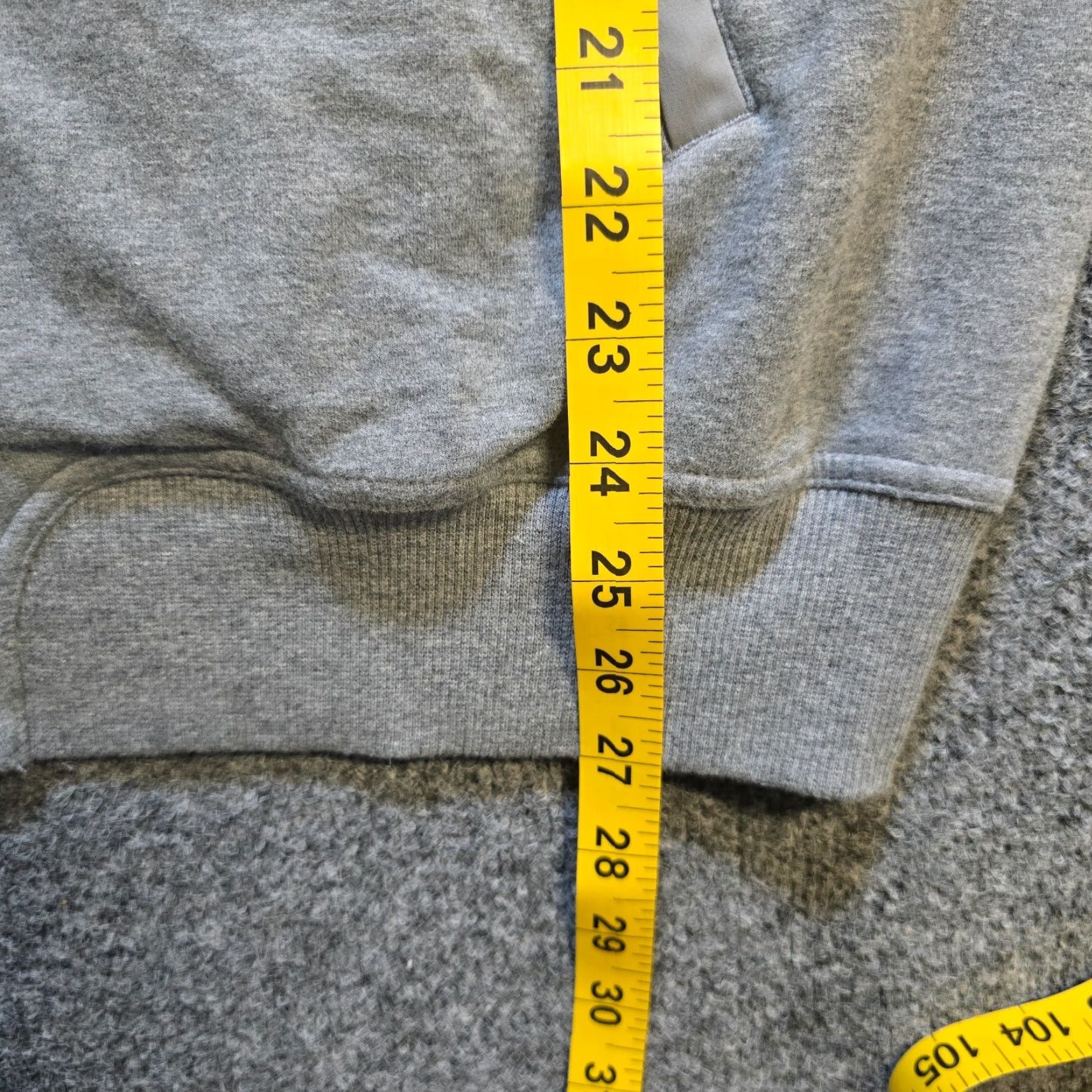 Vintage Mack Weldon Sweatshirt Hoodie Mens Large Gray Full Zip Pockets Long Sleeve Casual Regular Knit Cotton Blend Spandex Size US XL / EU 56 / 4 - 7 Thumbnail