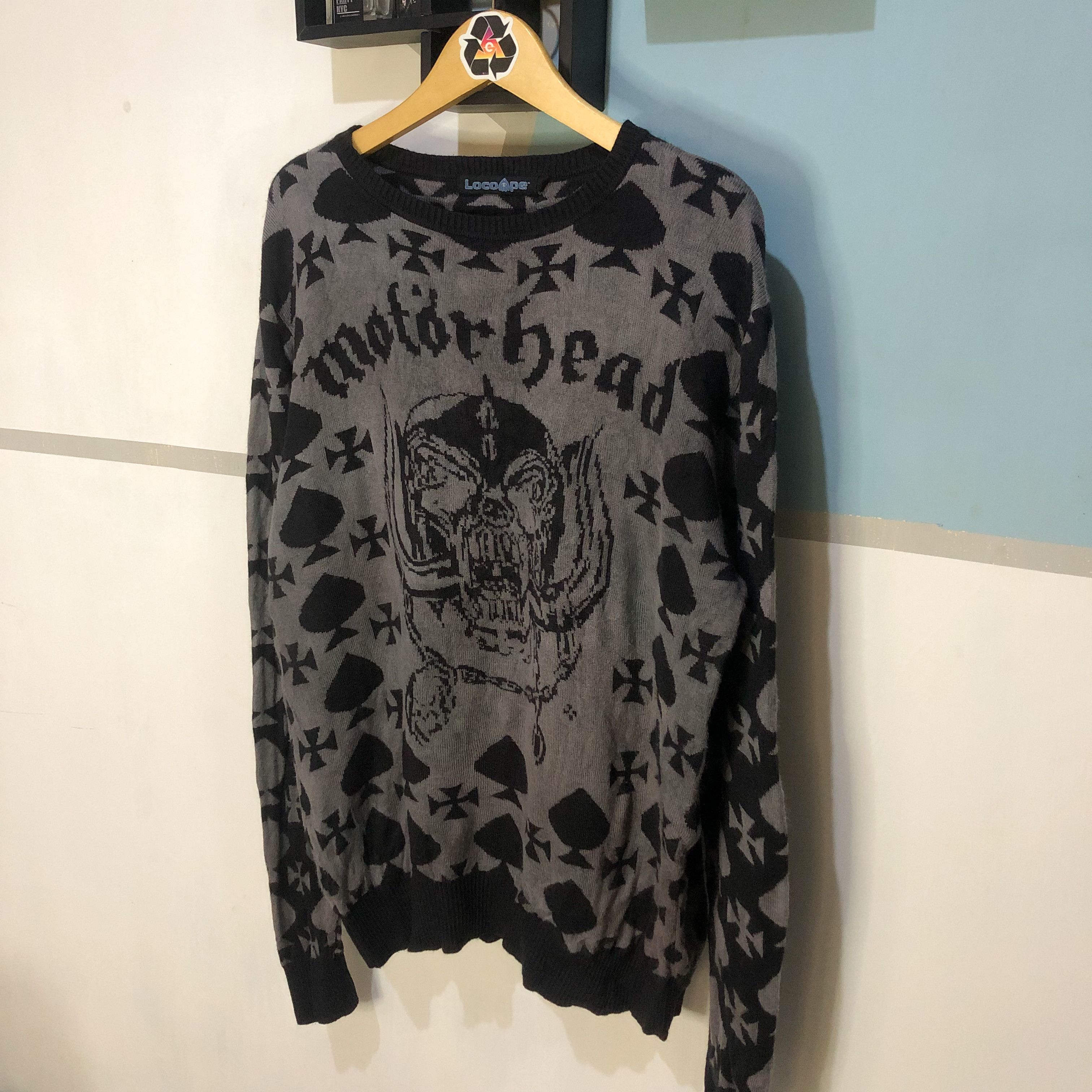 Band Tees Vintage Motörhead 2013s Knit Sweater Christmas Size US L / EU 52-54 / 3 - 3 Thumbnail