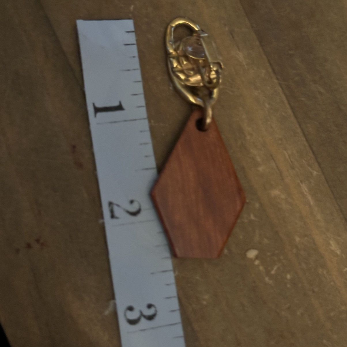 Vintage Vintage Castlecliff wooden clip on dangle earrings Size ONE SIZE - 5 Thumbnail